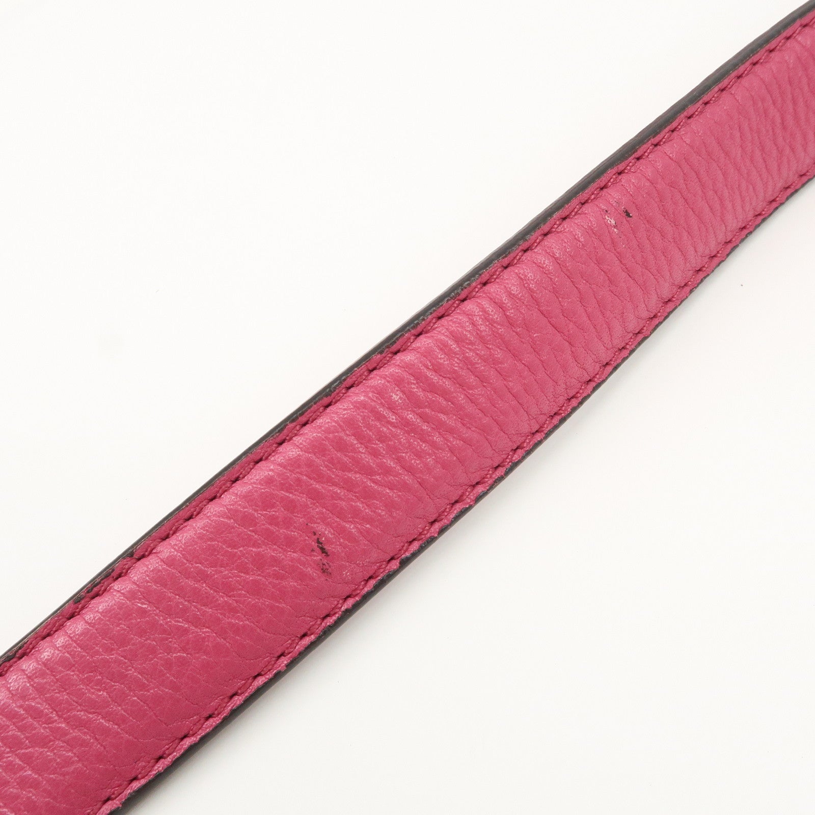 LOEWE Heritage Leather Shoulder Bag Crossbody Bag Pink