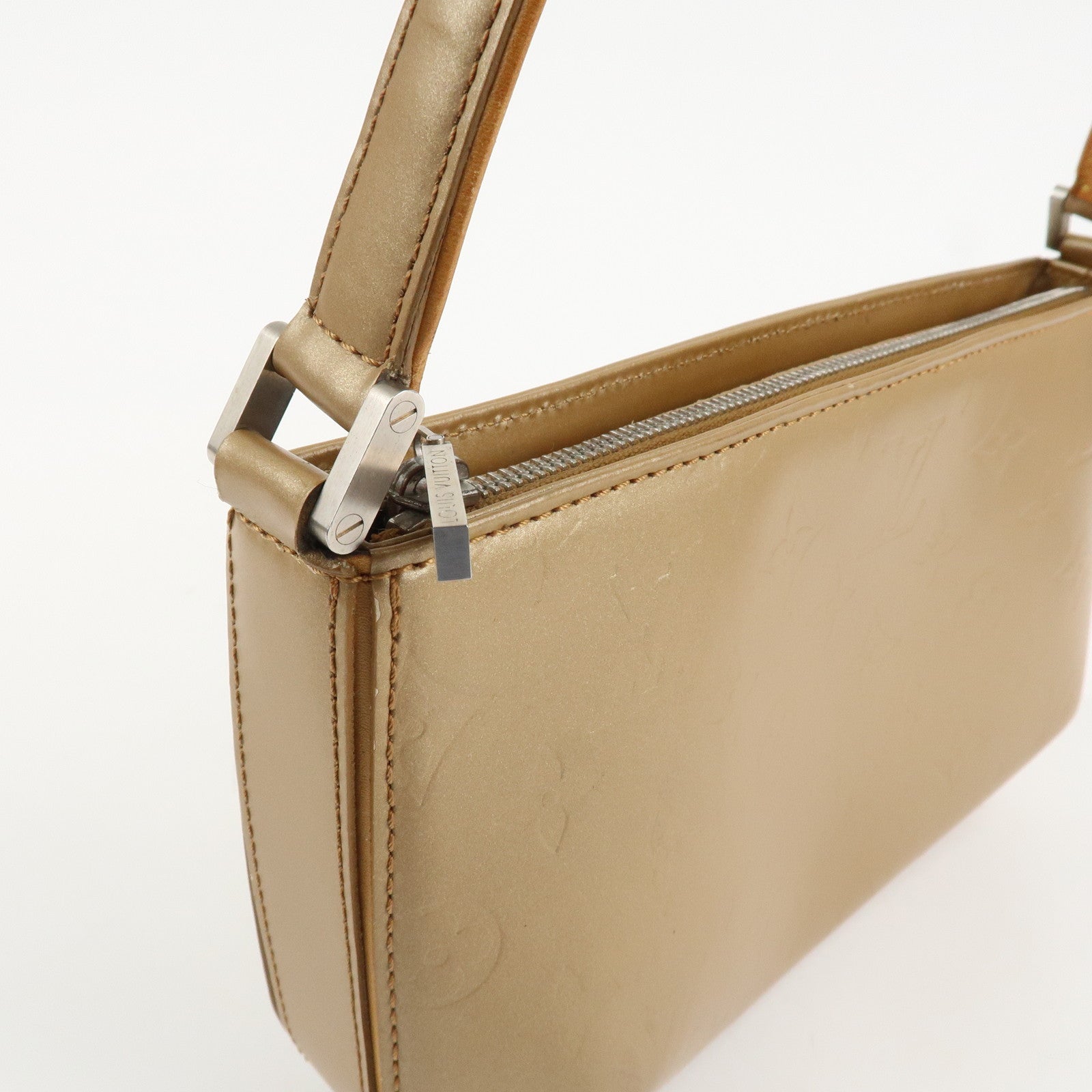Louis Vuitton Monogram Matte Fowler Shoulder Bag Ambre M55147 Used