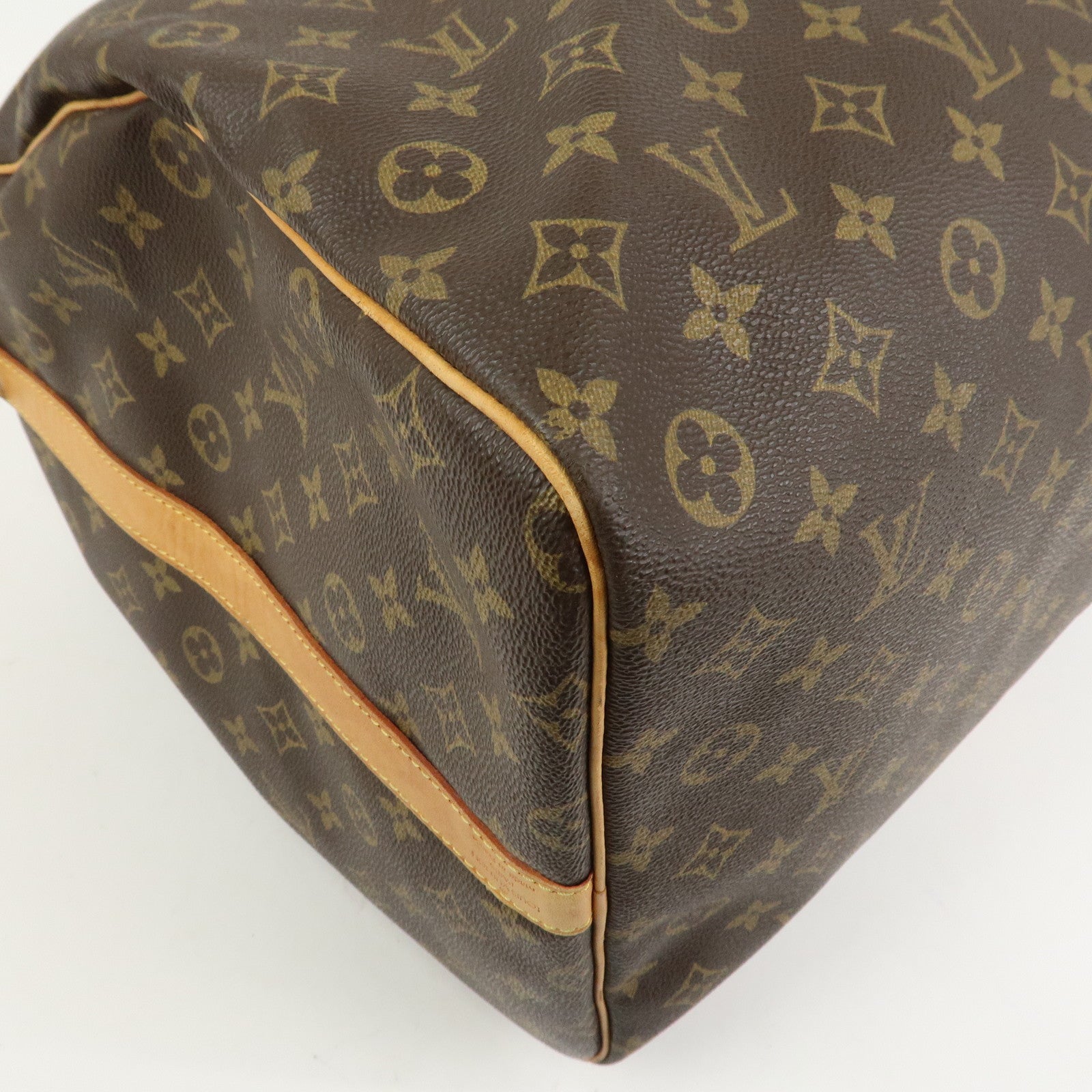 Louis Vuitton Monogram Keep All 60 Boston Bag Brown M41422