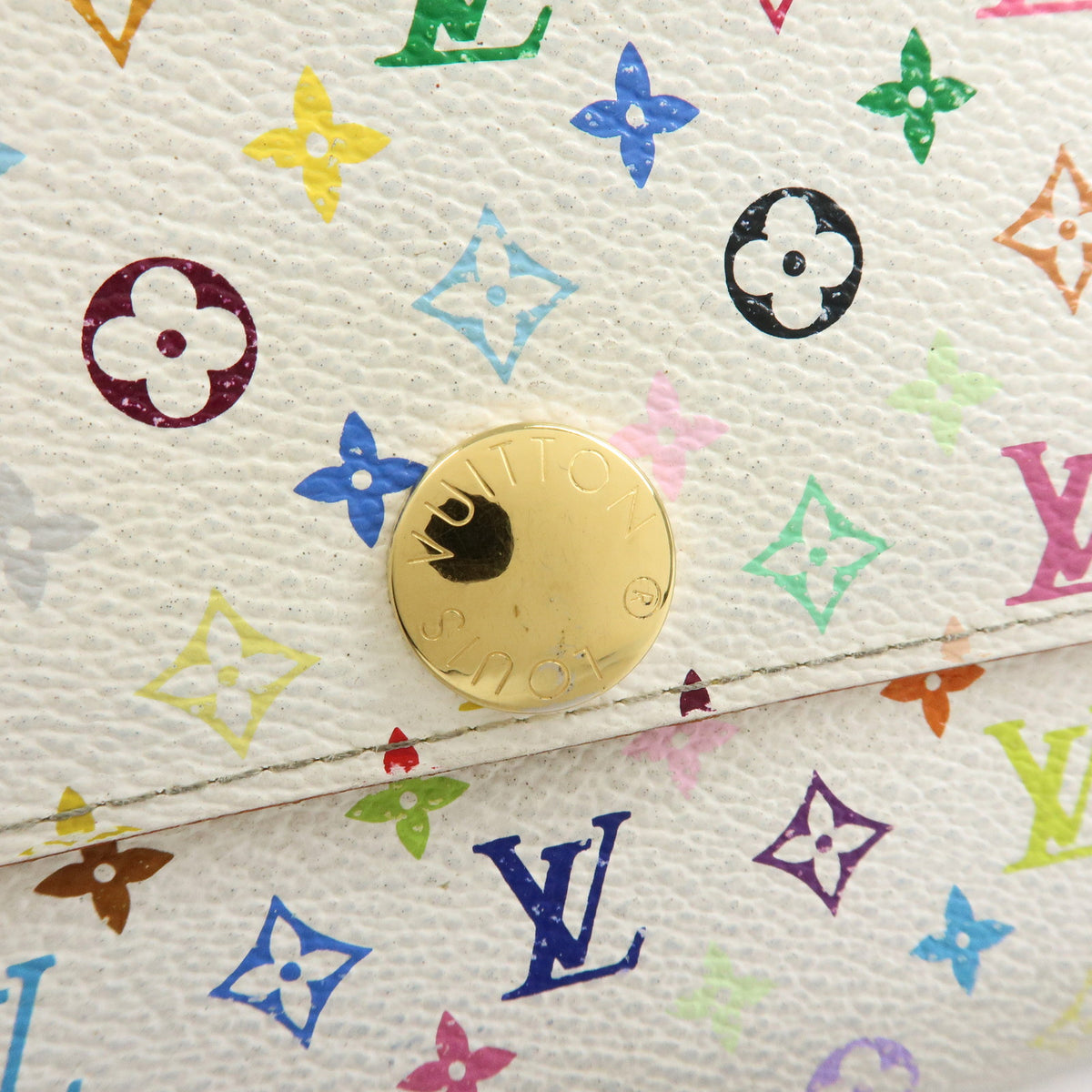 Louis Vuitton Monogram Multicolor Portefeuille Sarah Long Wallet