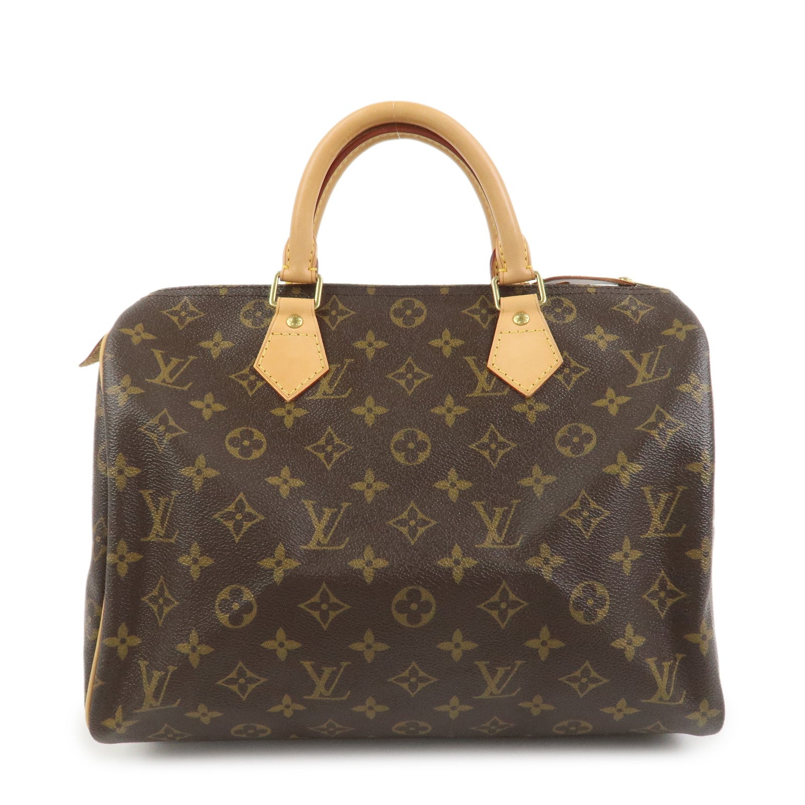 Louis Vuitton Monogram Speedy 30 Boston Bag Hand Bag Brown M41526