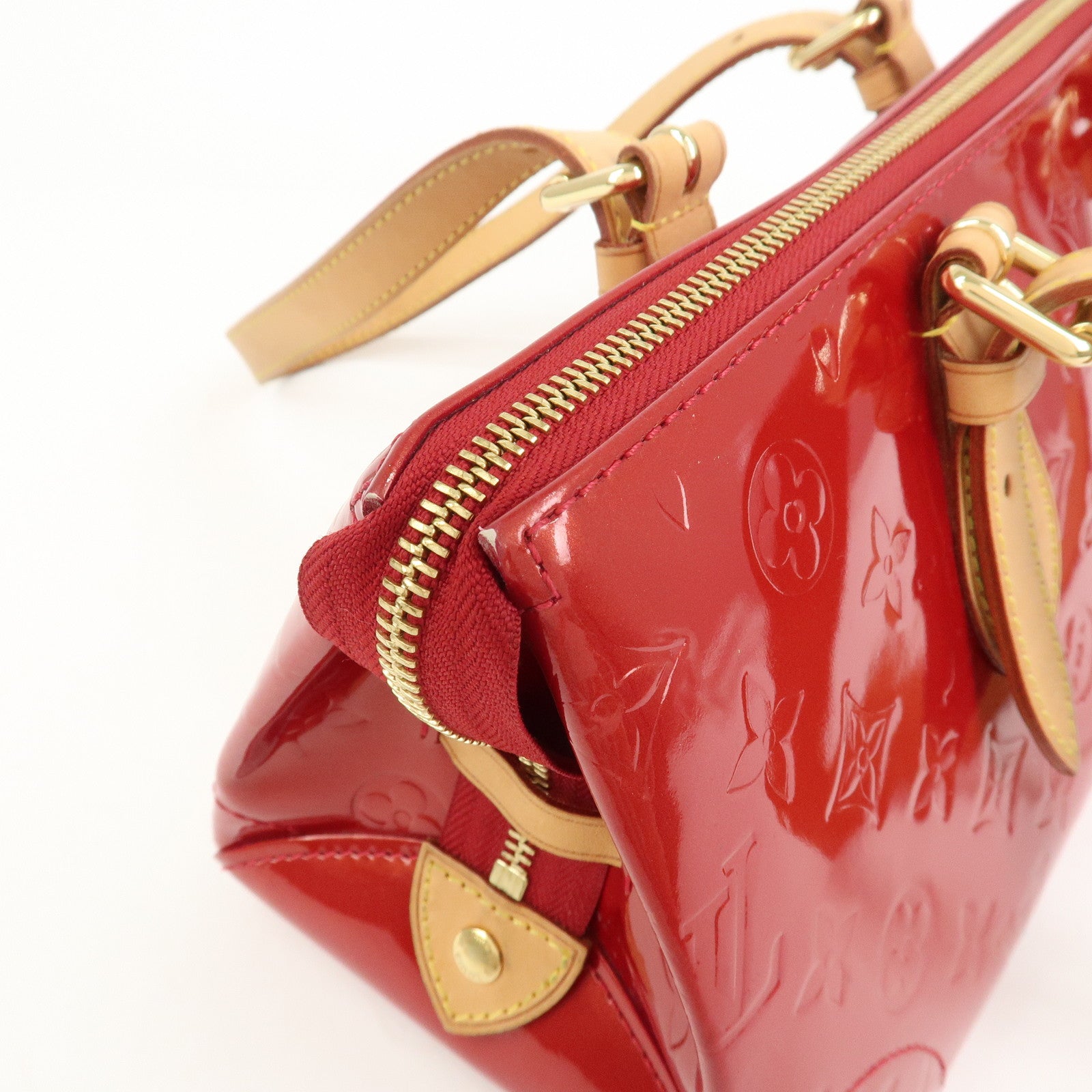 Louis Vuitton Vernis Rosewood Avenue Hand Bag Pomme DAmour M93507