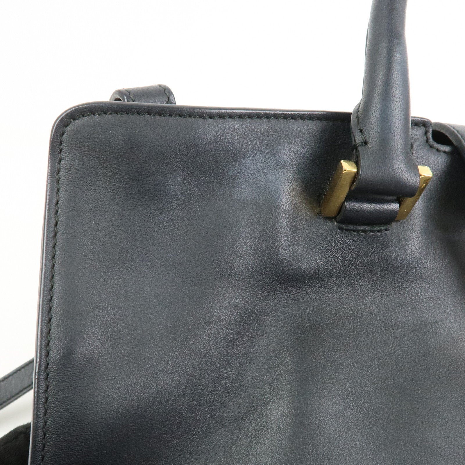 SAINT LAURENT PARIS Petit Cabas Y-Line 2Way Bag Hand Bag 311210