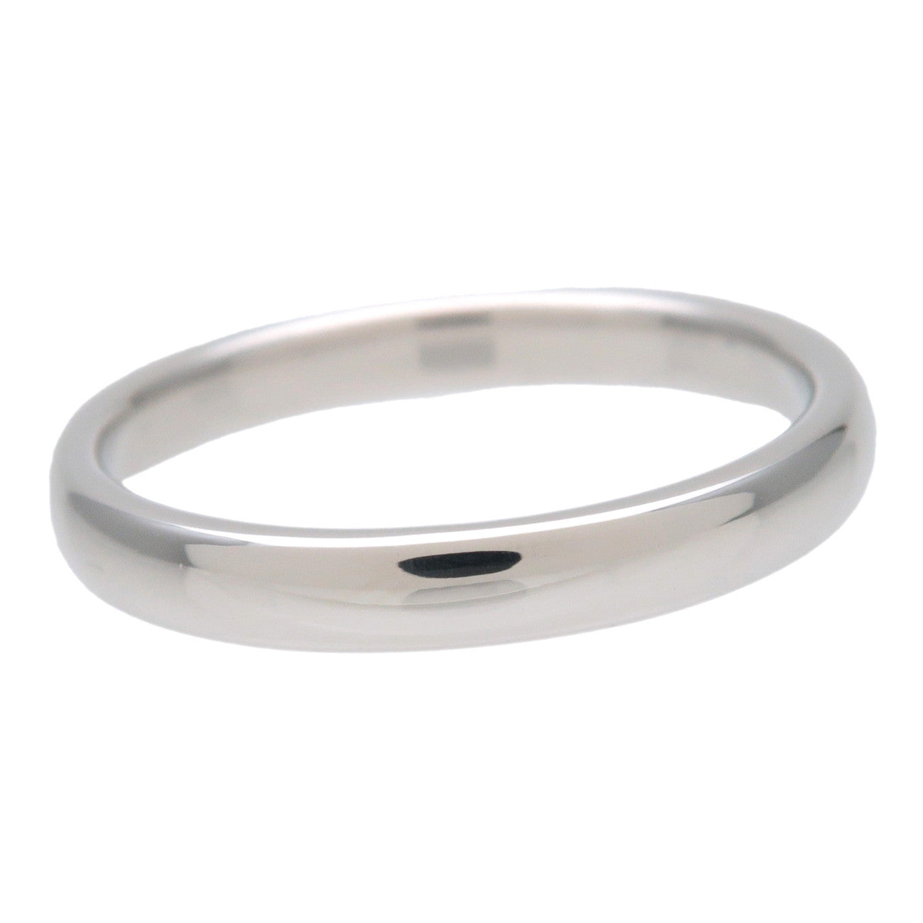 Tiffany & Co Classic Band Ring PT950 Platinum US6 EU51.5 HK13 Used