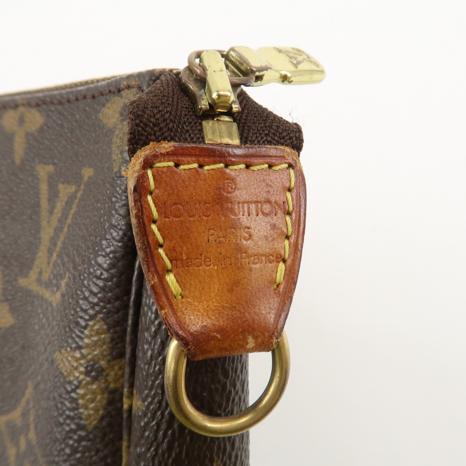 Louis Vuitton Monogram Pochette Accessoires Pouch Hand Bag M51980