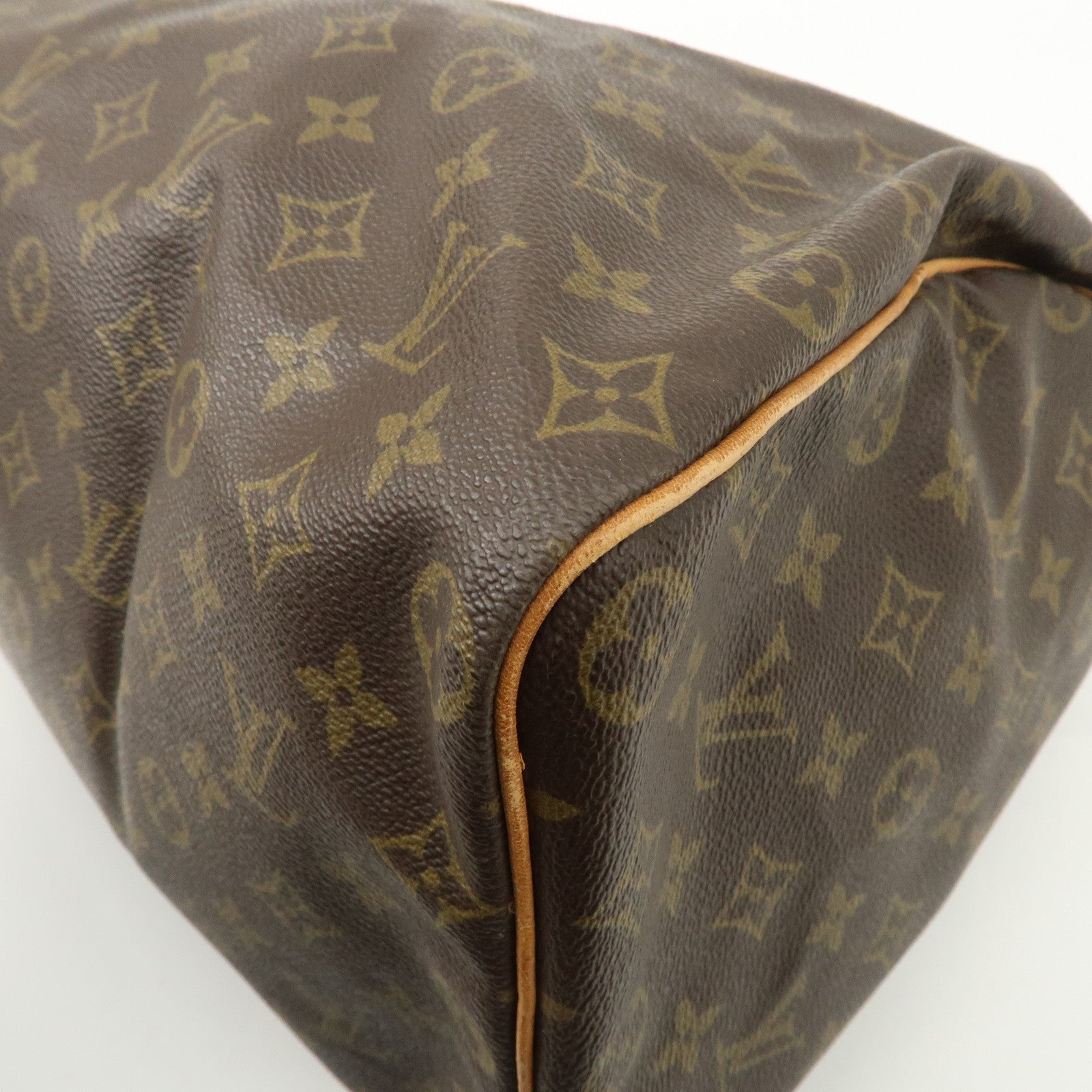 Louis Vuitton Monogram Speedy 40 Hand Bag Boston Bag M41522 Used