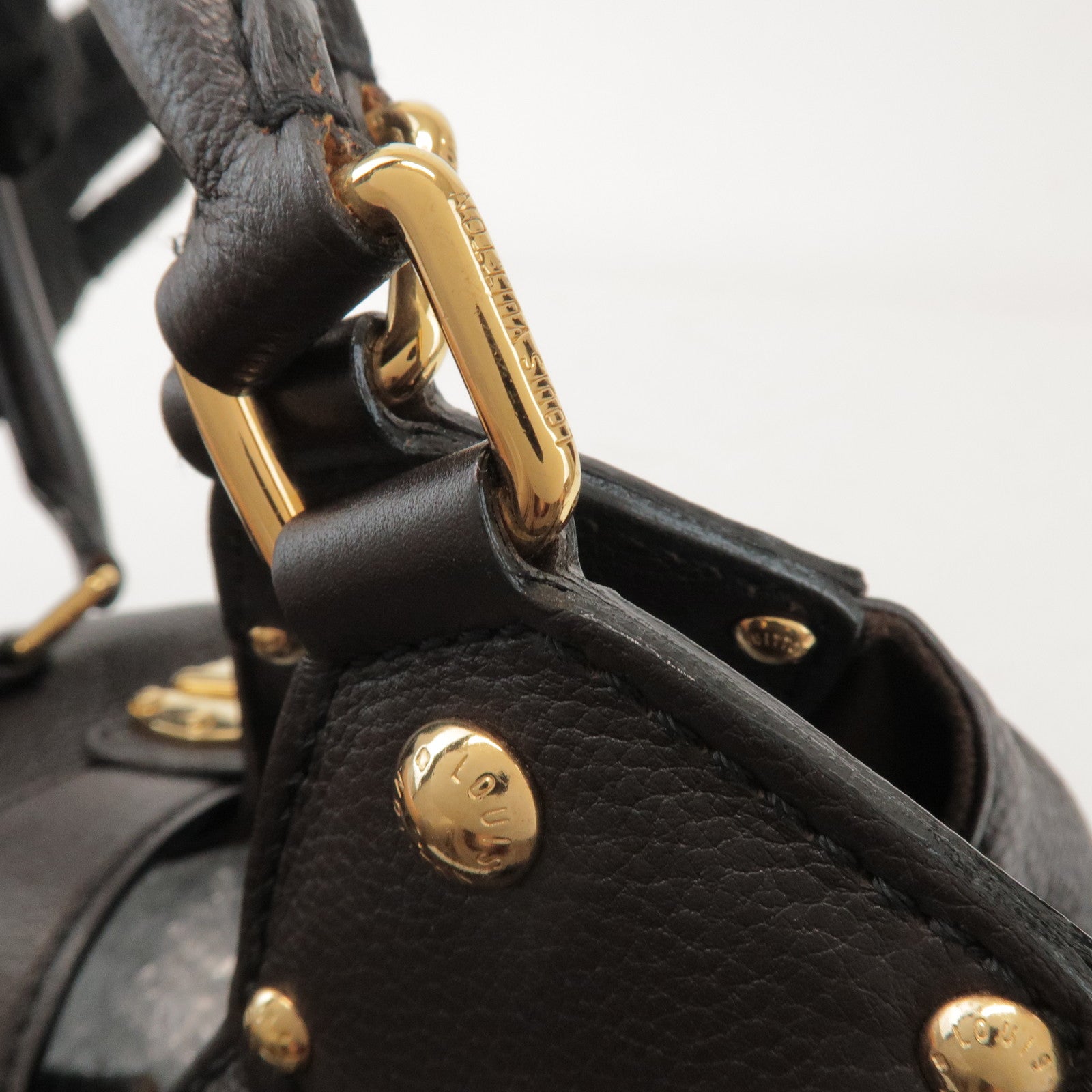 Louis Vuitton Monogram Mahina L Mahina Leather Shoulder Bag M95975