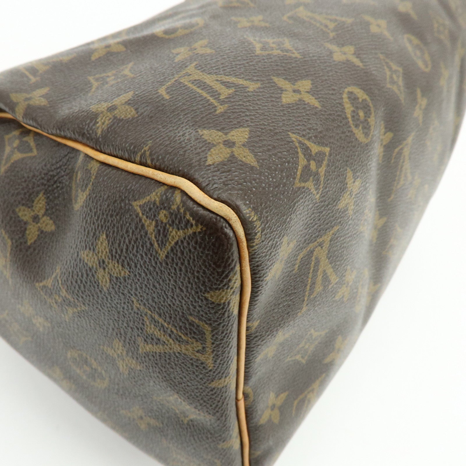 Louis Vuitton Monogram Speedy 30 Boston Bag Hand Bag Brown M41526