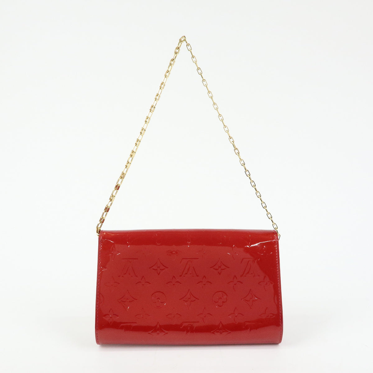 Louis Vuitton Monogram Vernis Leather Clutch Ana 3Way Bag M90095