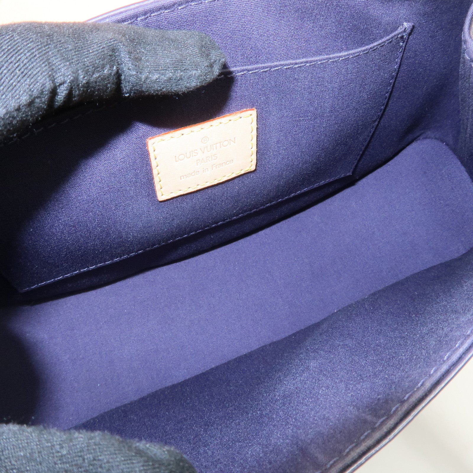 Louis Vuitton Monogram Vernis Leather Biscayne Bay PM Indigo M91181