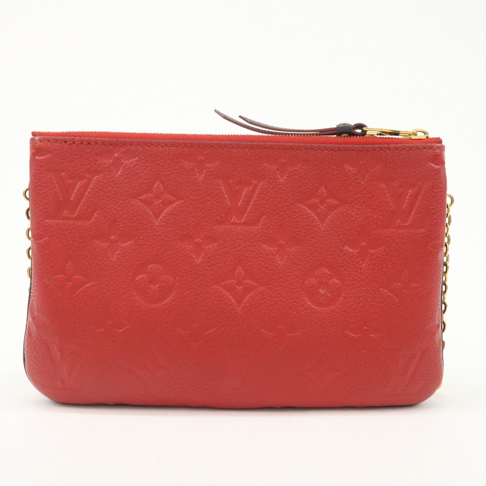 Louis Vuitton Monogram Empreinte Pochette Double Zip M63916 Used