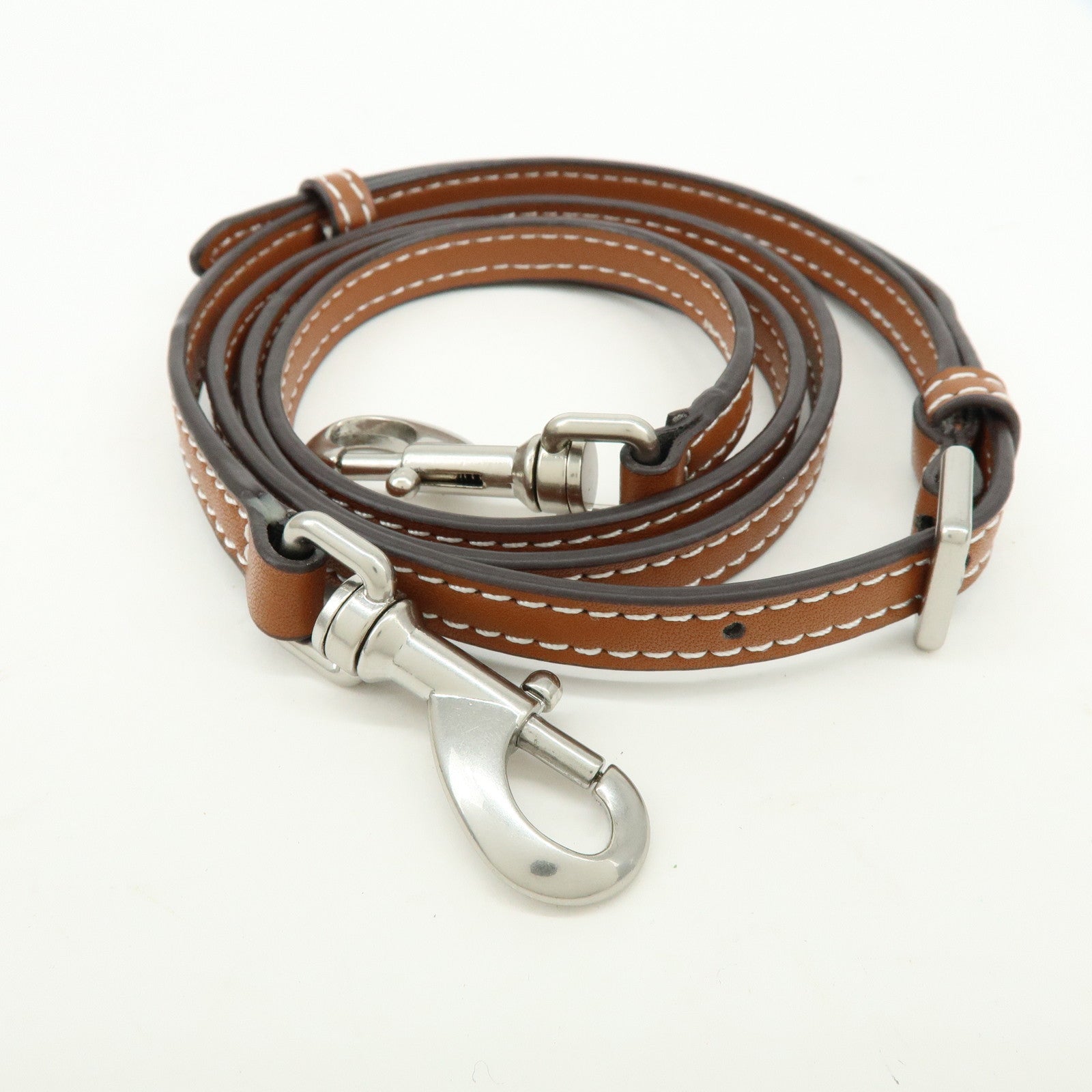 TORY BURCH T Monogram Canvas Leather 2Way Hand Shoulder Bag Blue