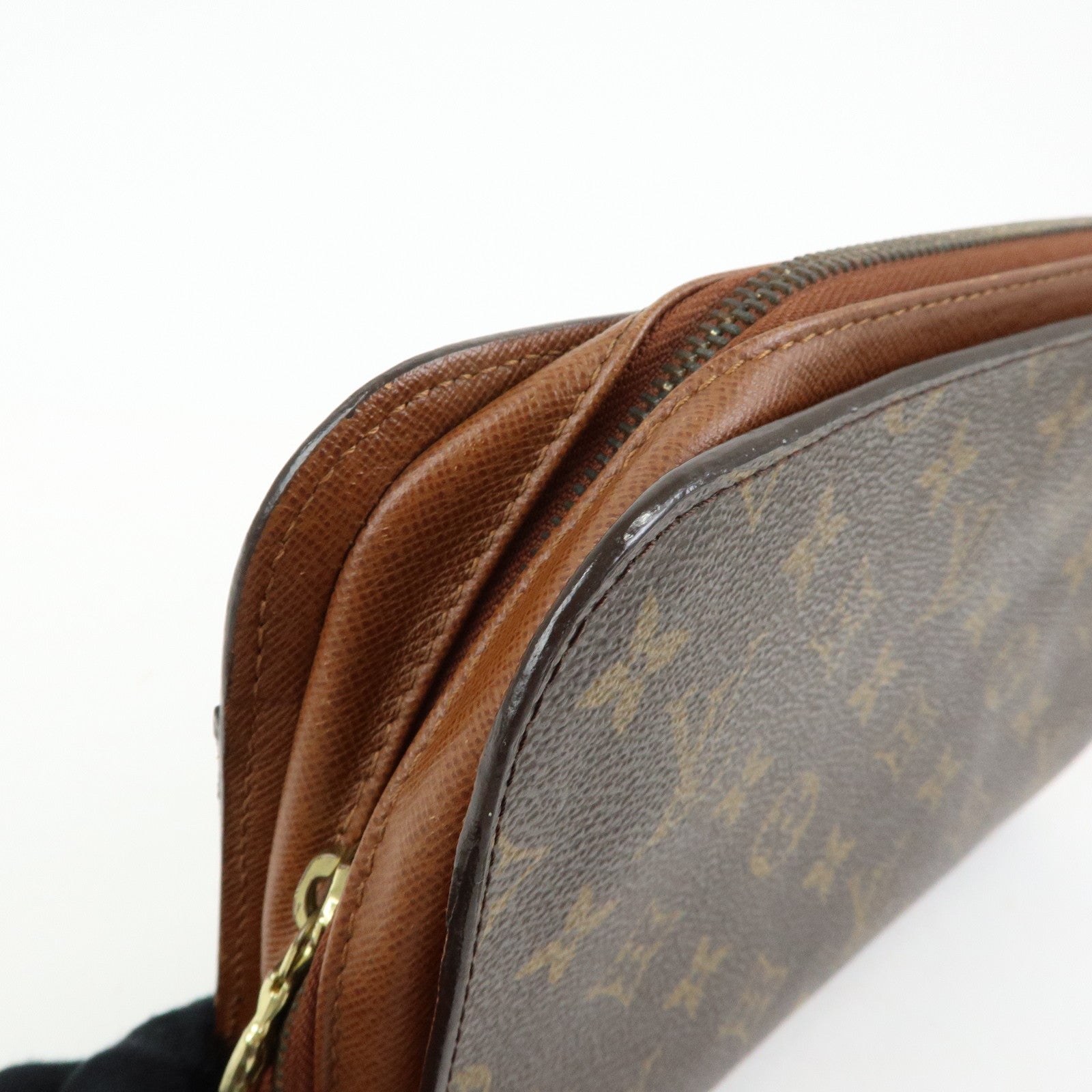 Louis Vuitton Monogram Orsay Clutch Bag Pouch Brown M51790