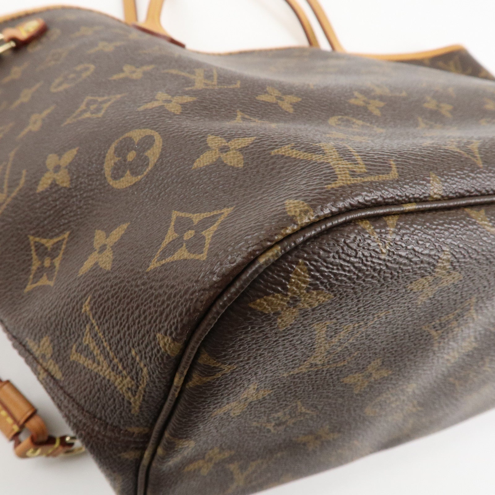 Louis Vuitton Monogram Neverfull MM Tote Bag Pivoine M41178 Used