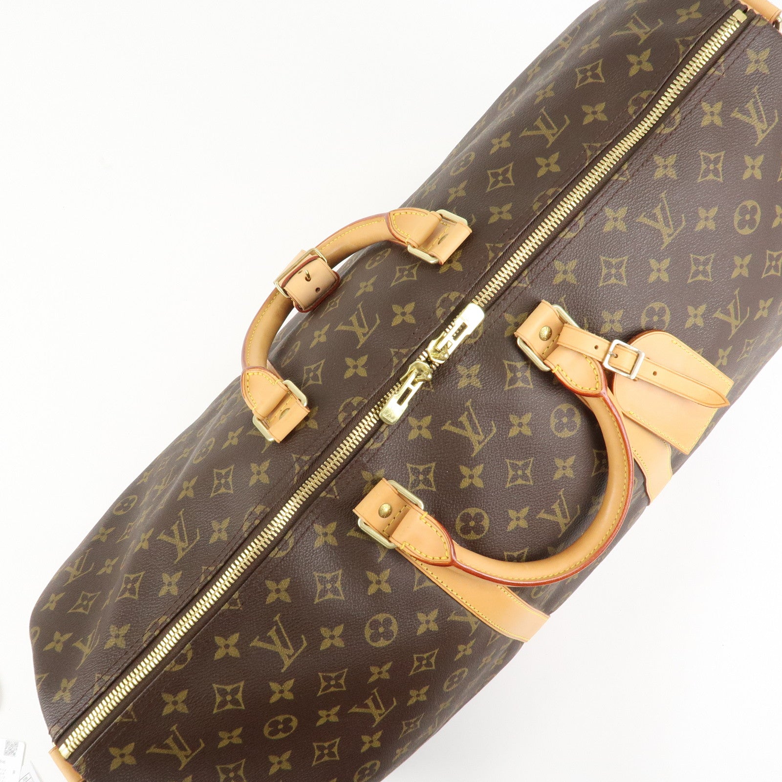 Louis Vuitton Monogram Keep All Bandouliere 55 Boston Bag M41414 Used