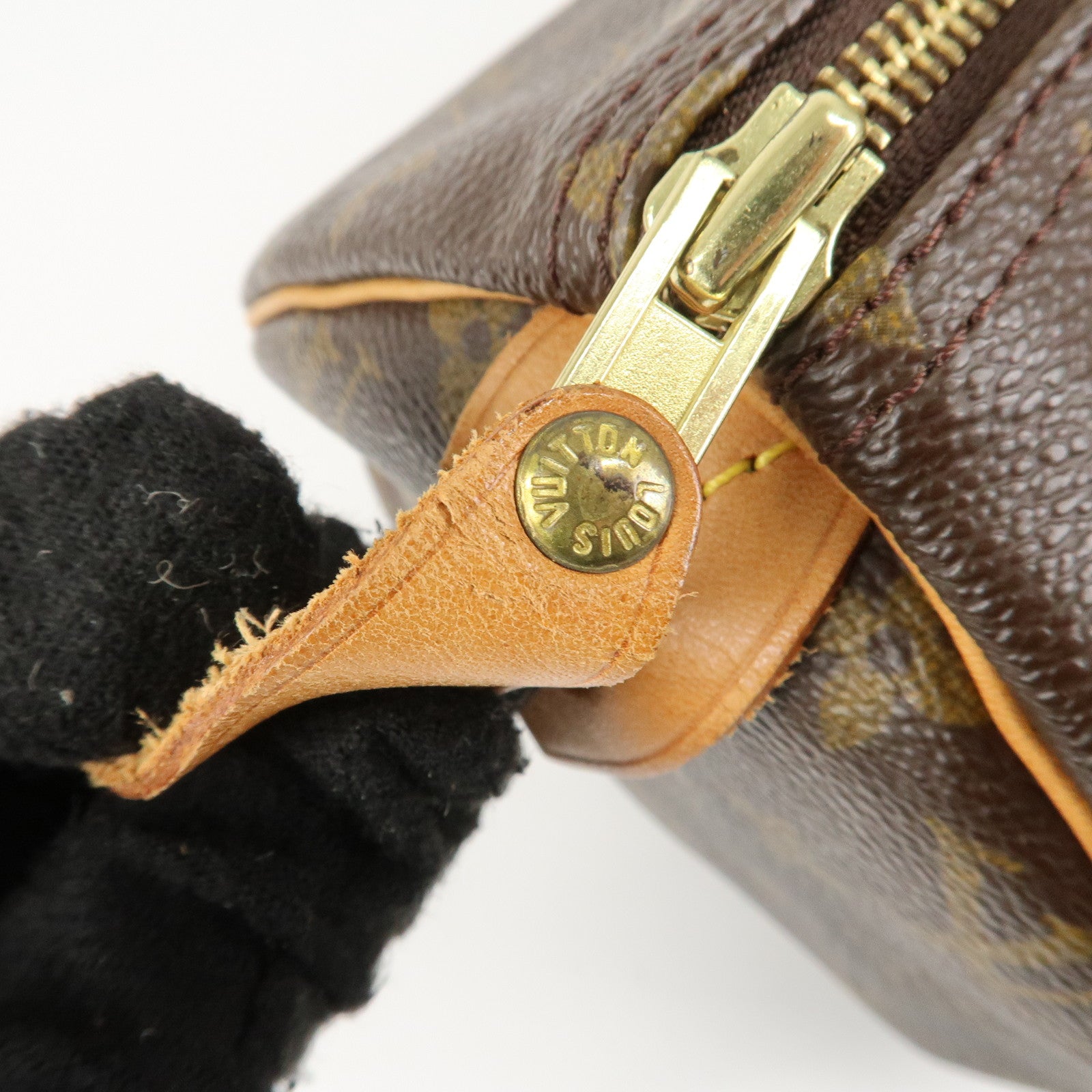 Louis Vuitton Monogram Speedy 30 Hand Bag Boston Bag M41108 Used