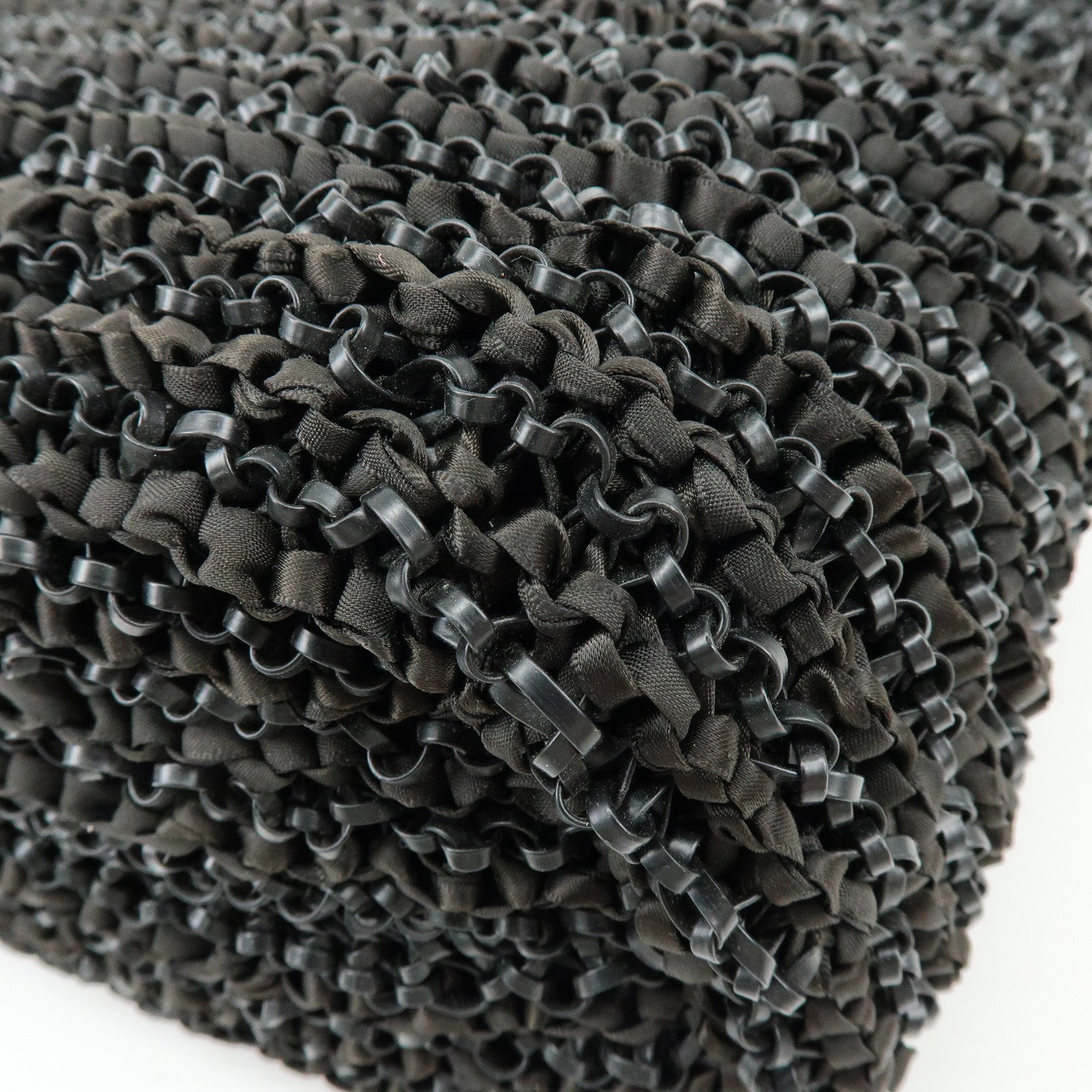 ANTEPRIMA Wire Nylon Tote Bag Hand Bag Black