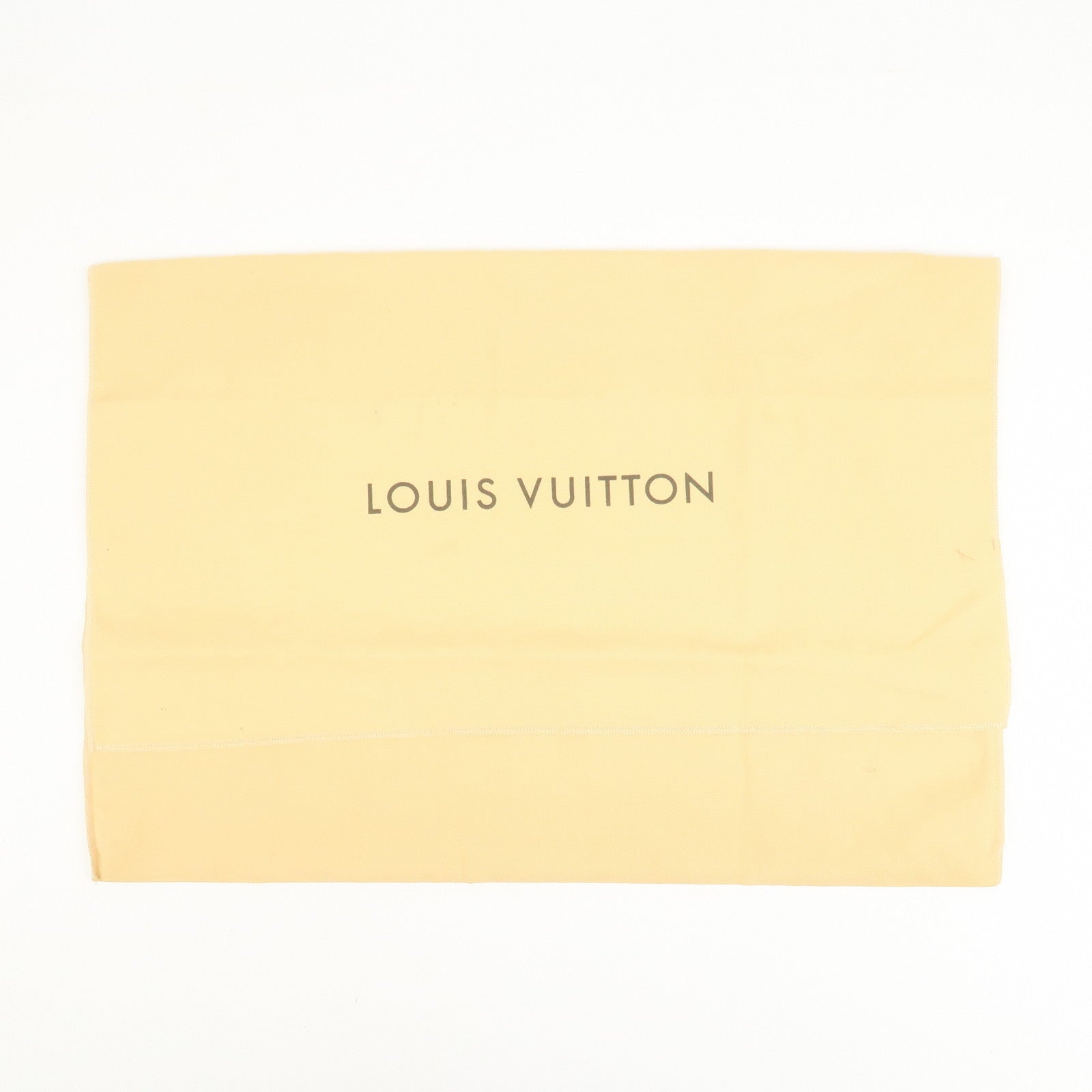 Louis Vuitton Set Of 10 Dust Bag Storage Bag Flap Style Beige
