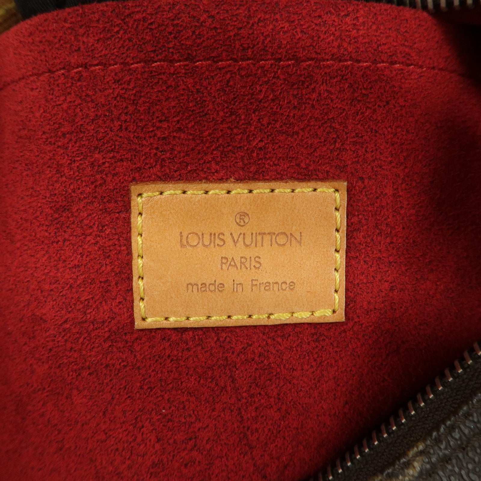 Louis Vuitton Monogram Croissant MM Shoulder Bag Brown M51512