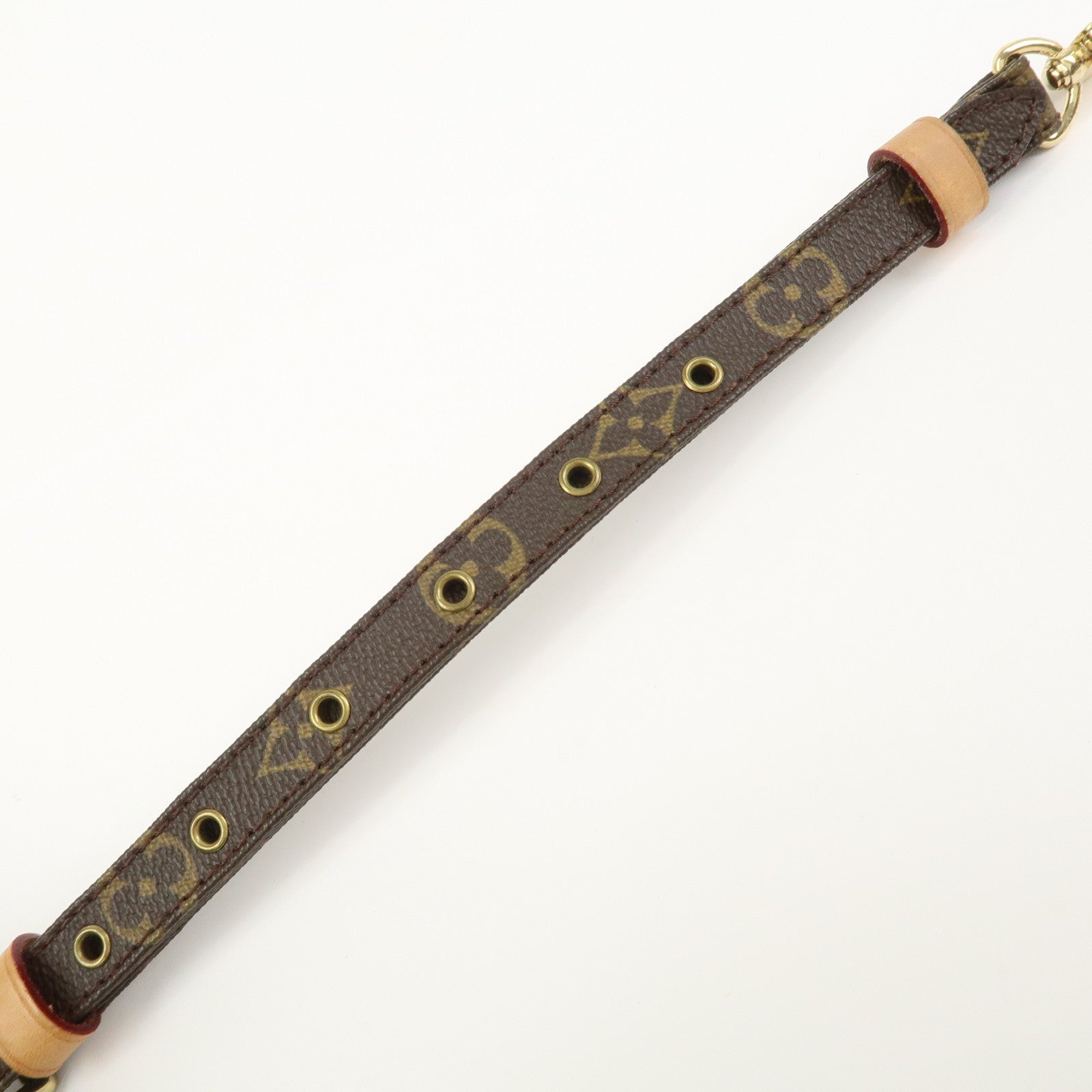 Louis Vuitton Monogram Adjustable Shoulder Strap Brown 120cm J52315