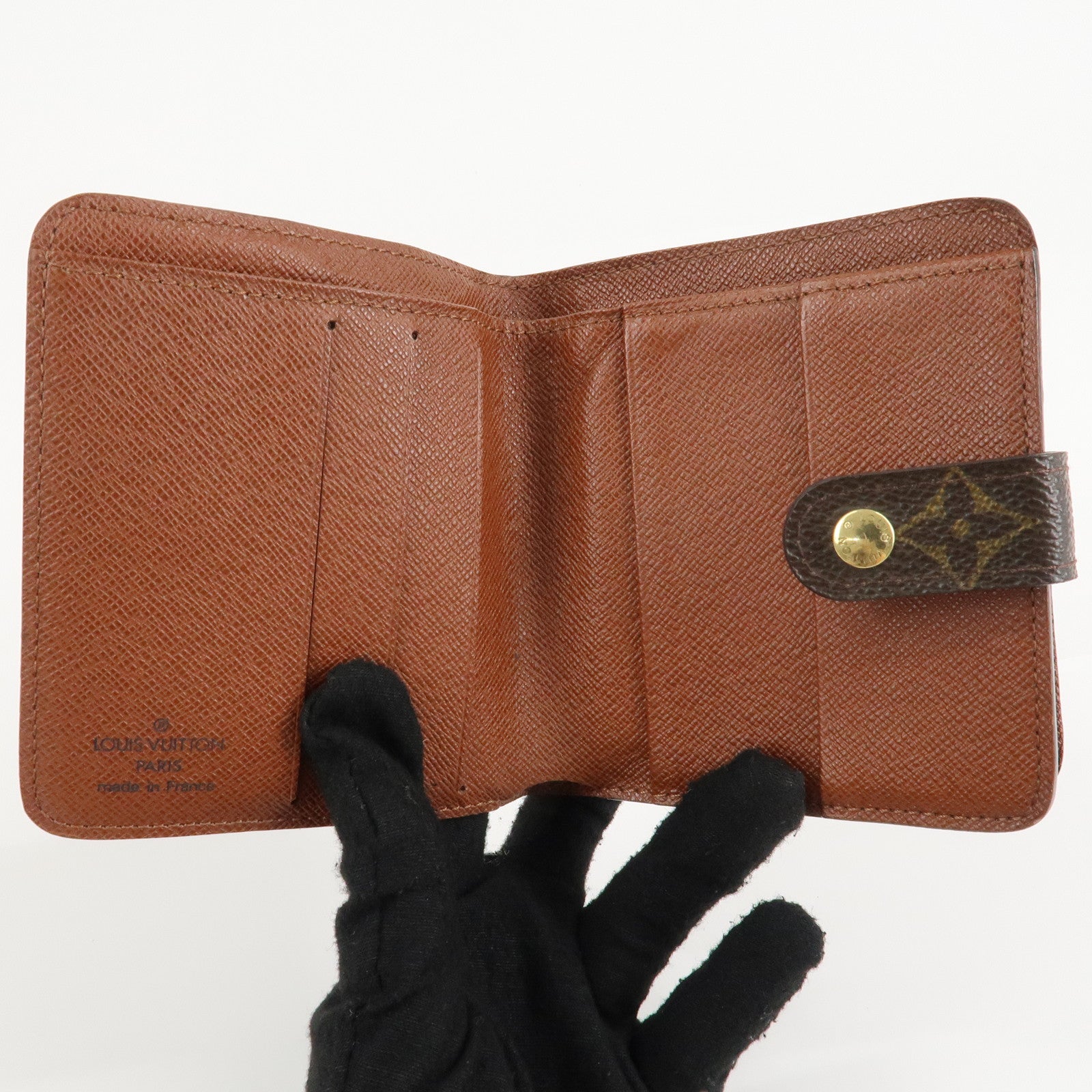 Louis Vuitton Set of 2 Monogram Compact Zip M61667 Used