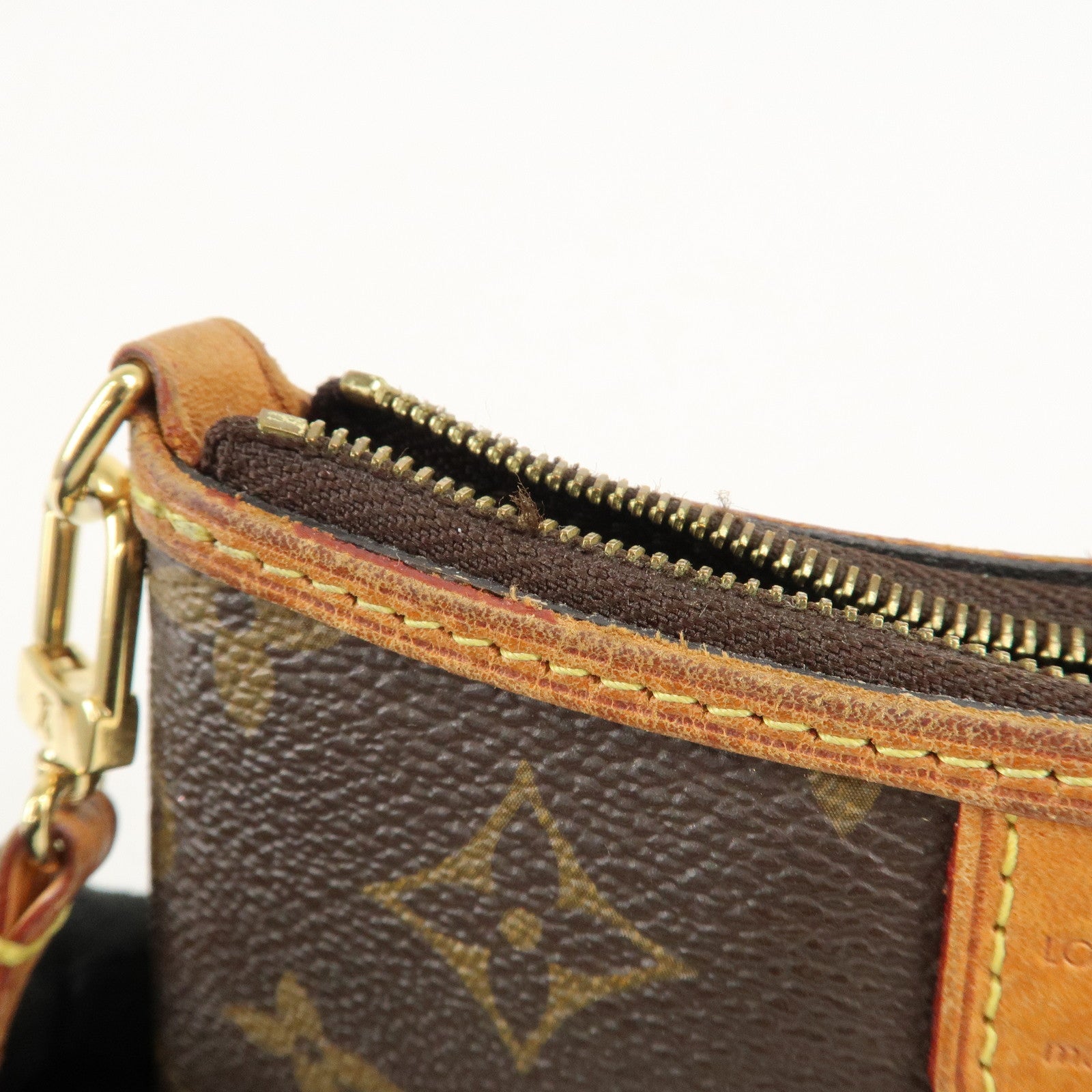 Louis Vuitton Monogram Mini Pochette Delightful Pouch M40309 Used