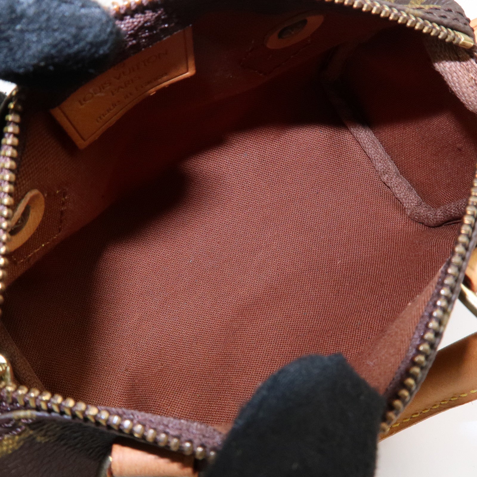 Louis Vuitton Monogram Mini Speedy & Strap M41534 J00145 Used