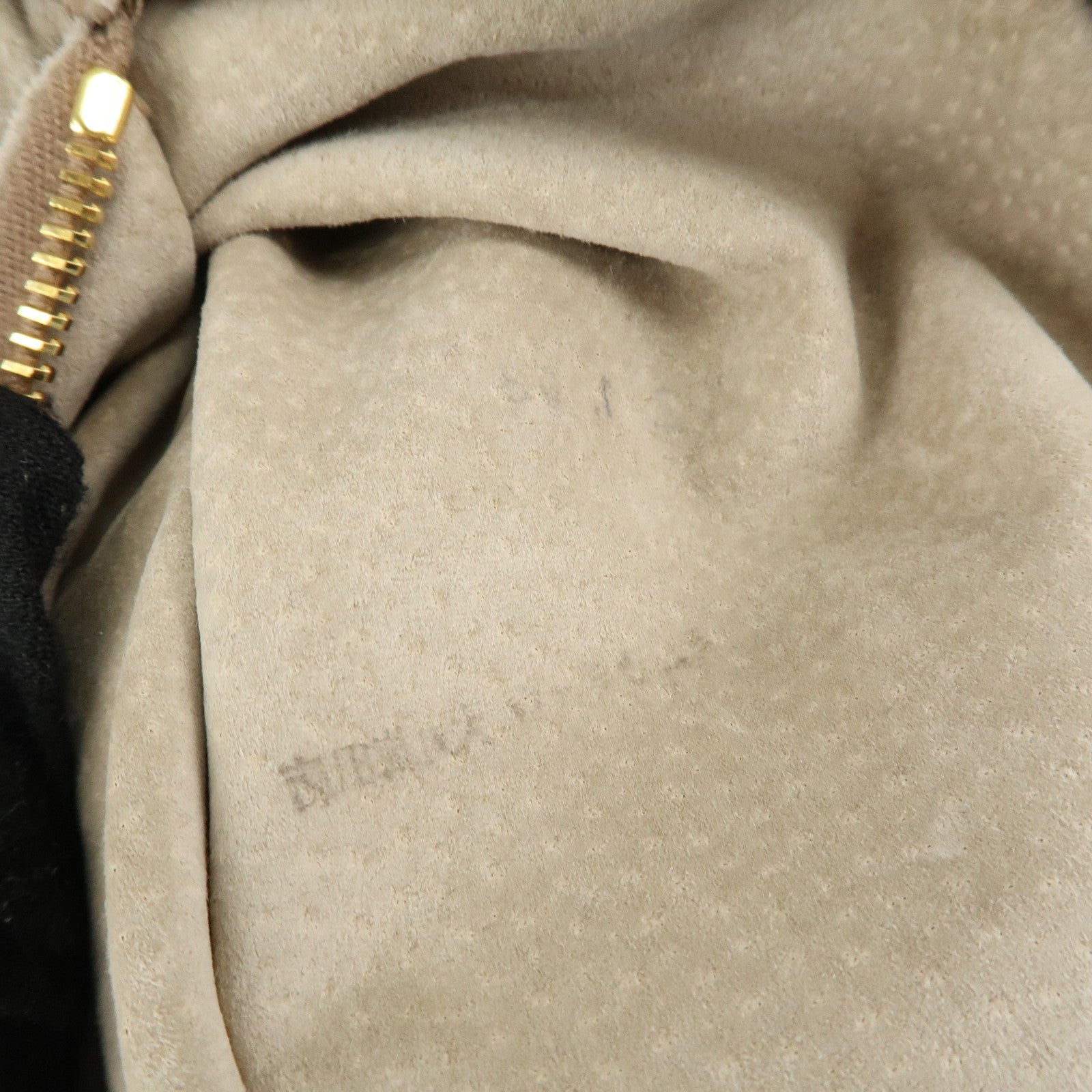 MIU MIU Leather 2Way Bag Hand Bag Shoulder Bag Brown Gold HDW Used