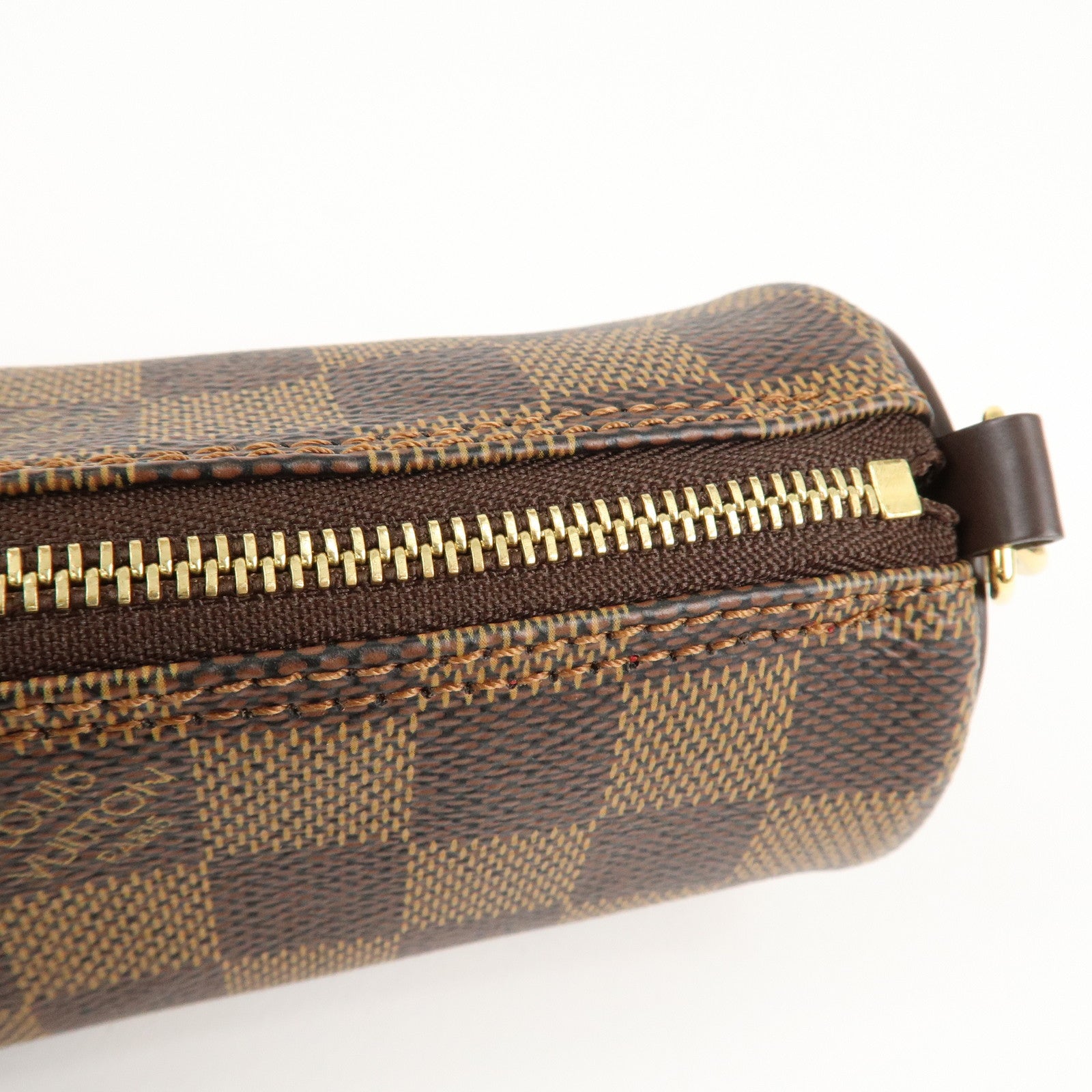 Louis Vuitton Damier Pouch for Papillon Bag Mini Bag Brown Used