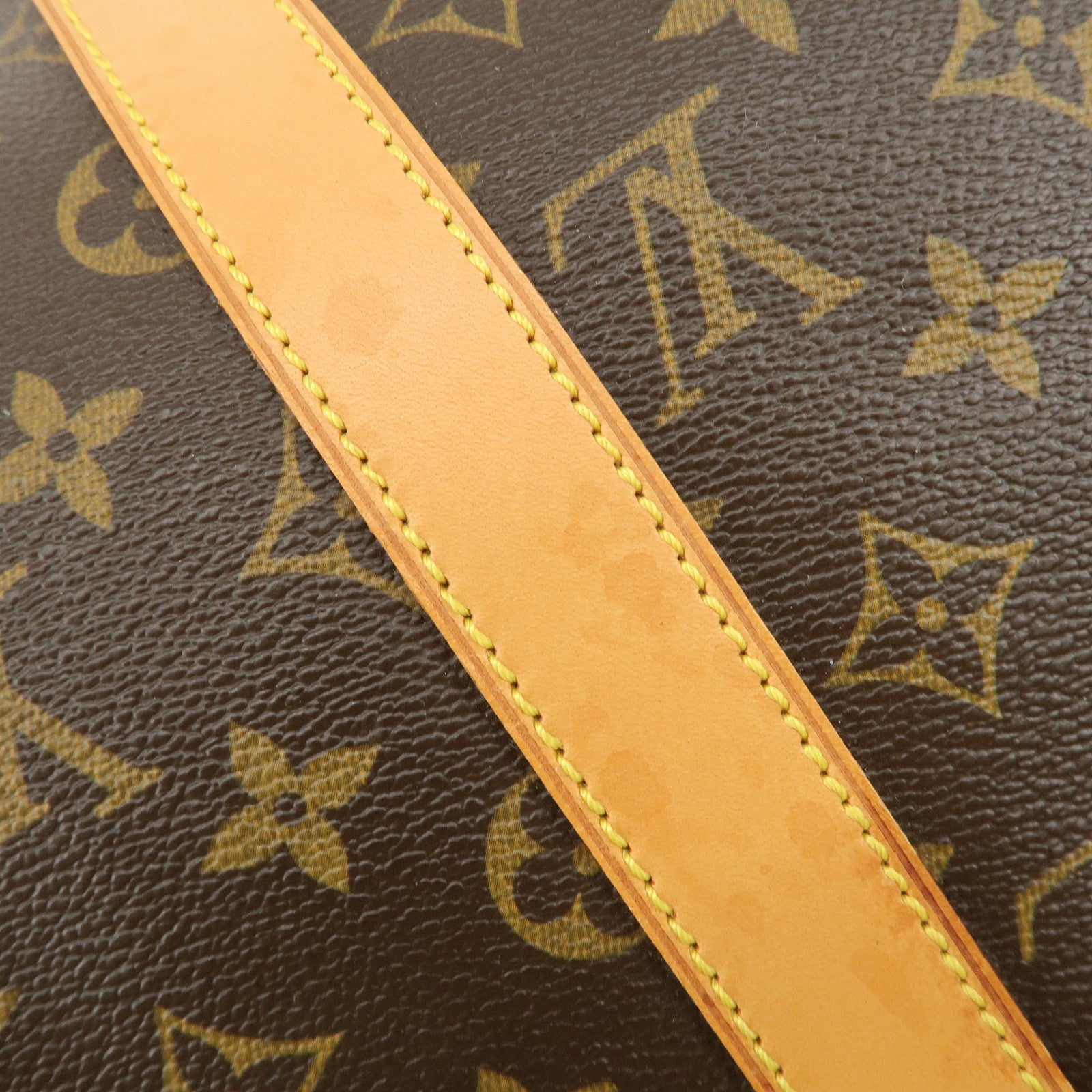 Louis Vuitton Monogram Keep All 50 Boston Bag Brown M41426 Used