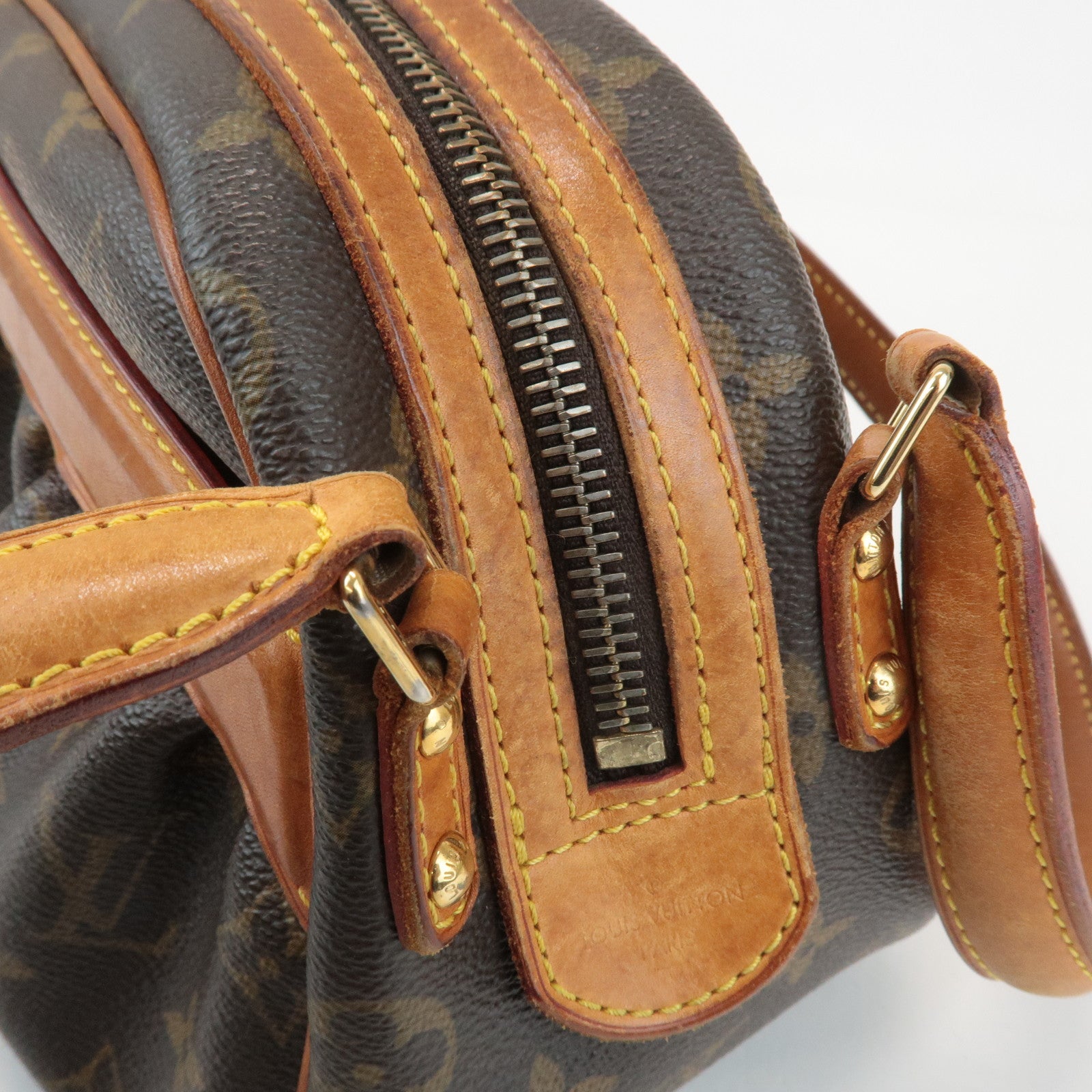 Louis Vuitton Monogram Clara Hand Bag Shoulder Bag M40057 Used