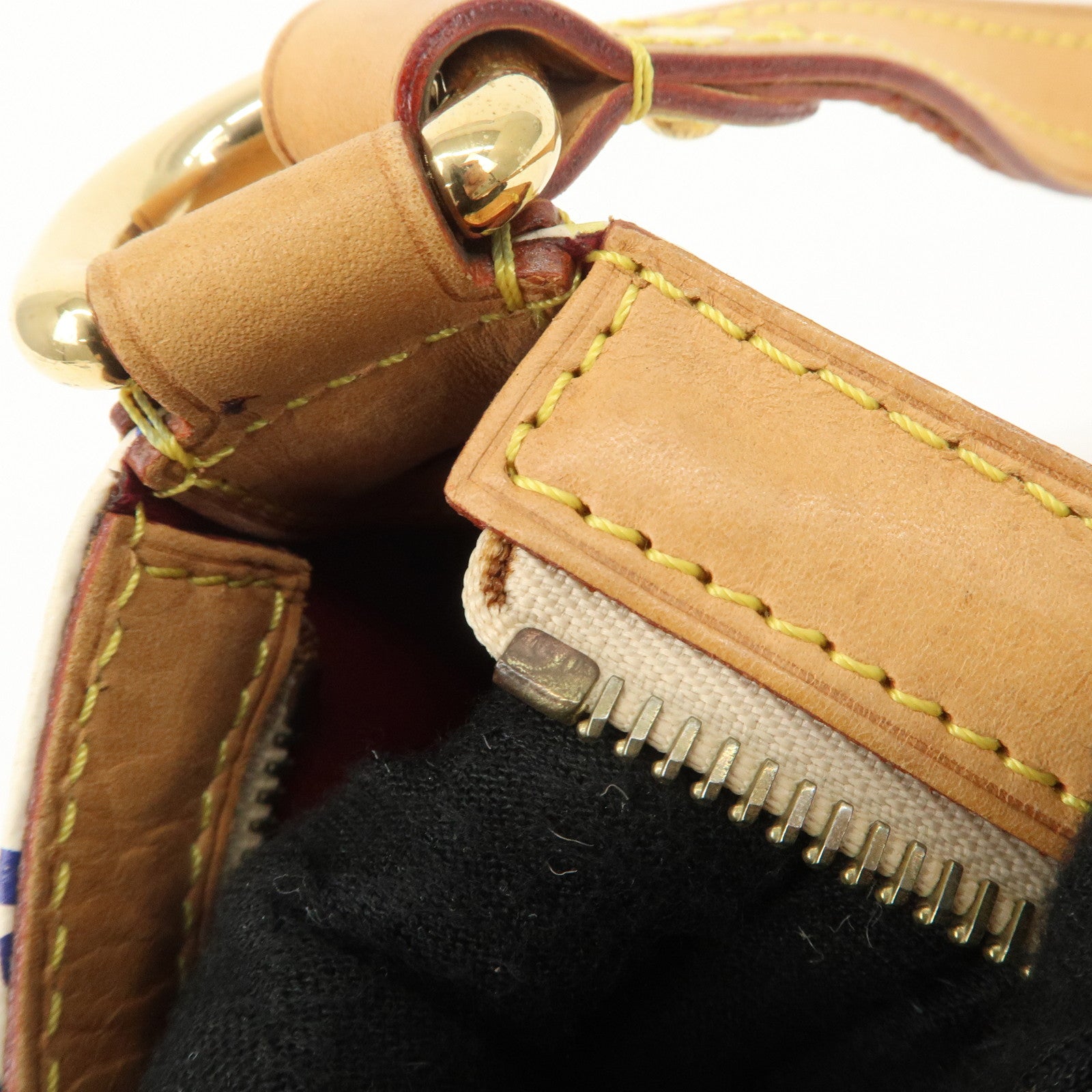 AuthLouis Vuitton Monogram Multicolor Eliza Shoulder Bag Blanc M40098 Used