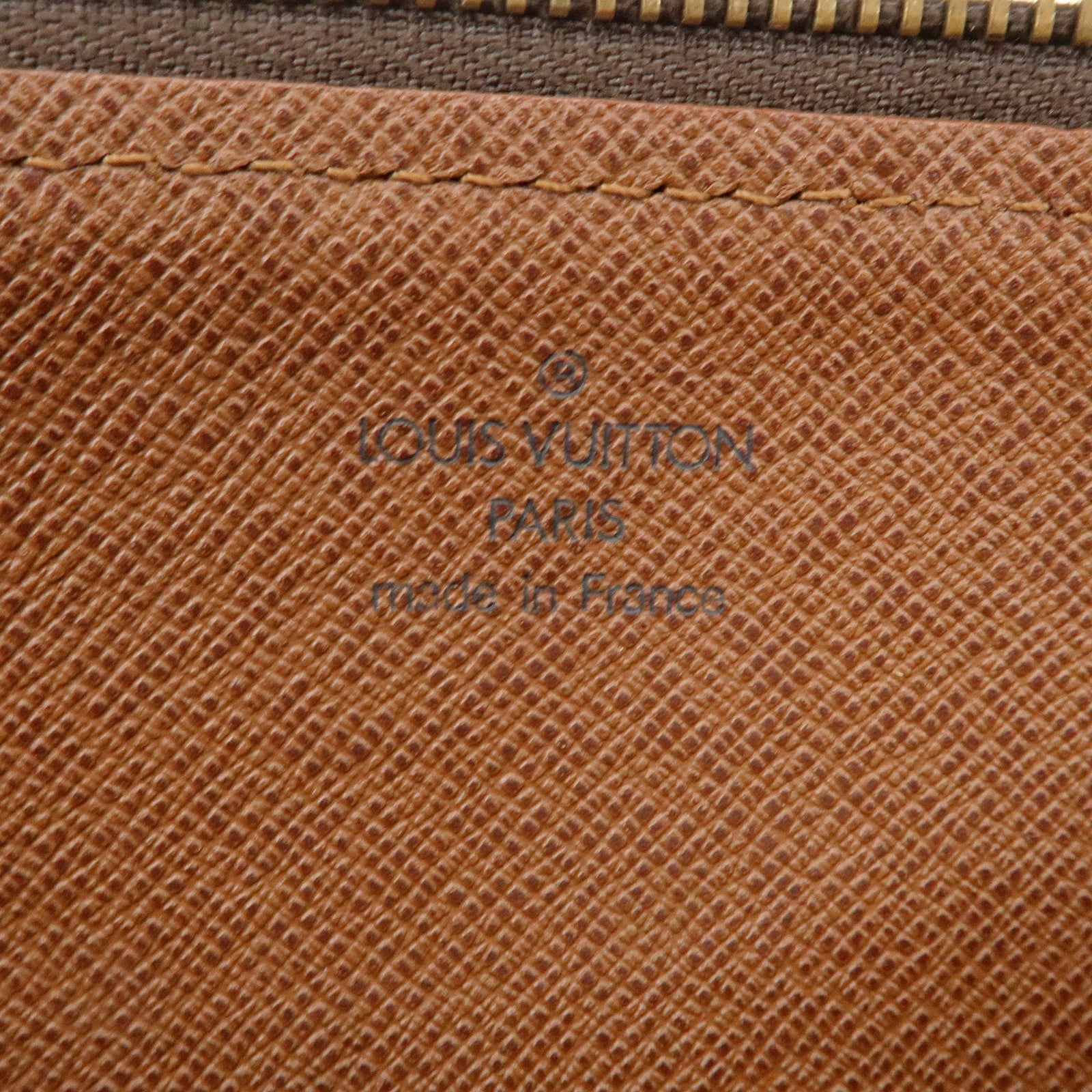 Louis Vuitton Monogram Papillon 30 Hand Bag Brown M51385 Used