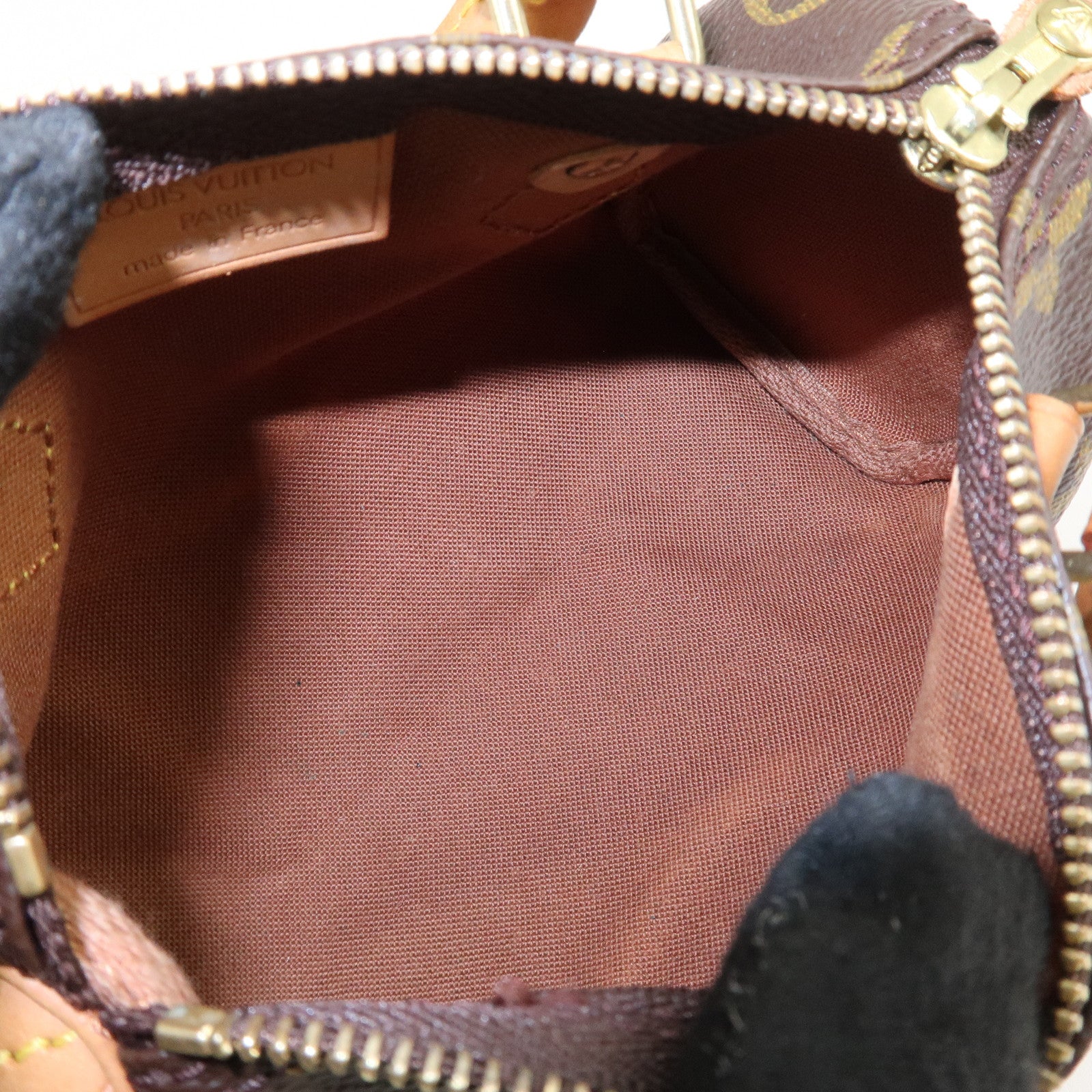 Louis Vuitton Monogram Mini Speedy & Strap M41534 J00145 Used