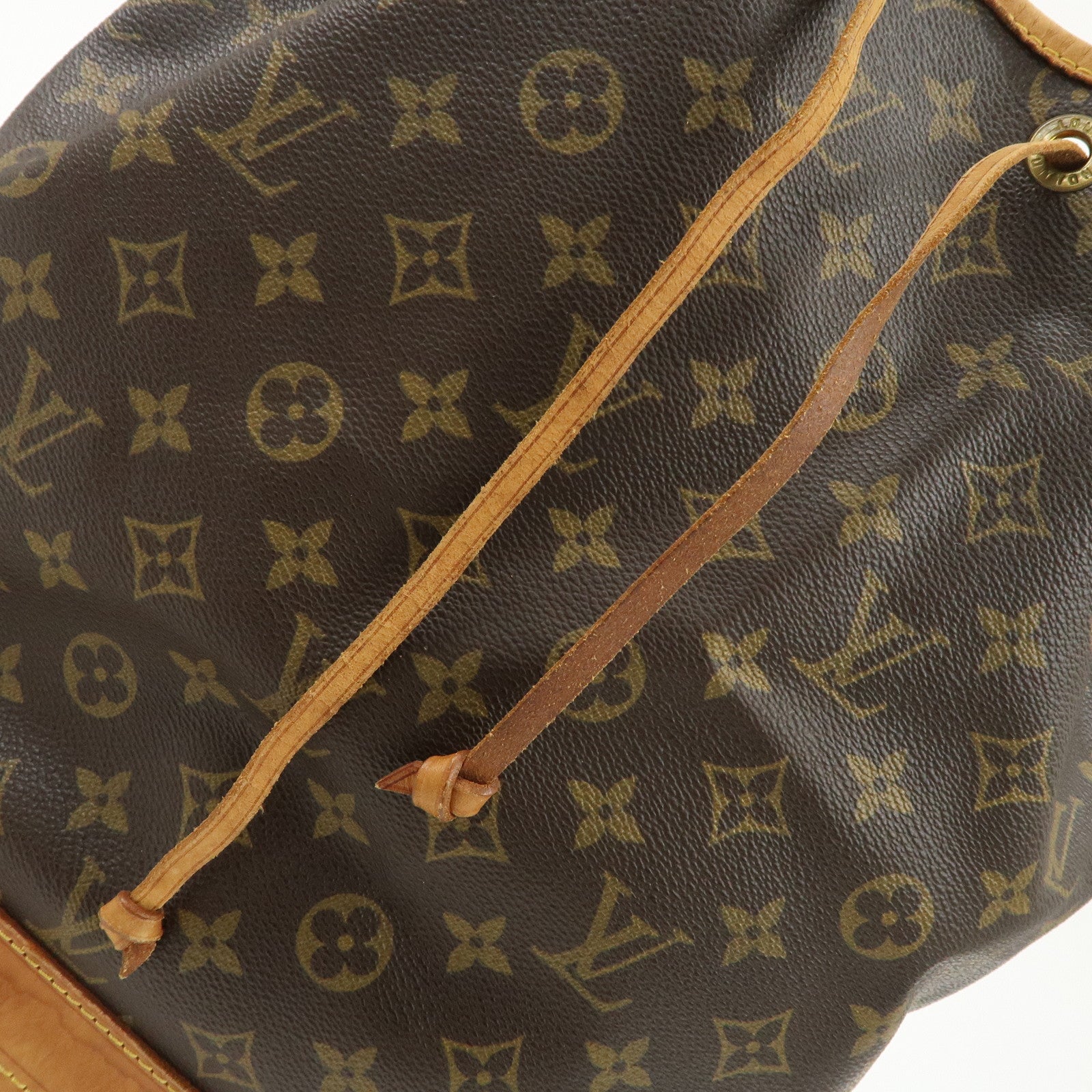 Louis Vuitton Monogram Noe Shoulder Bag Hand Bag Brown M42224 Used