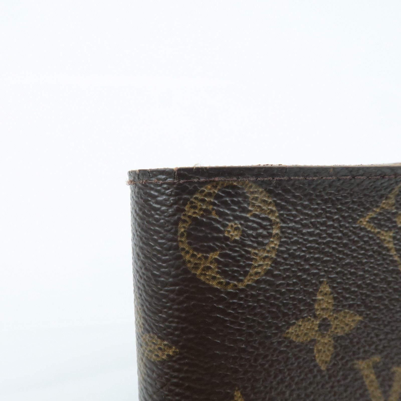 Louis Vuittton Set of 4 Monogram Porte Monnaie Portefeuil Wallet Used