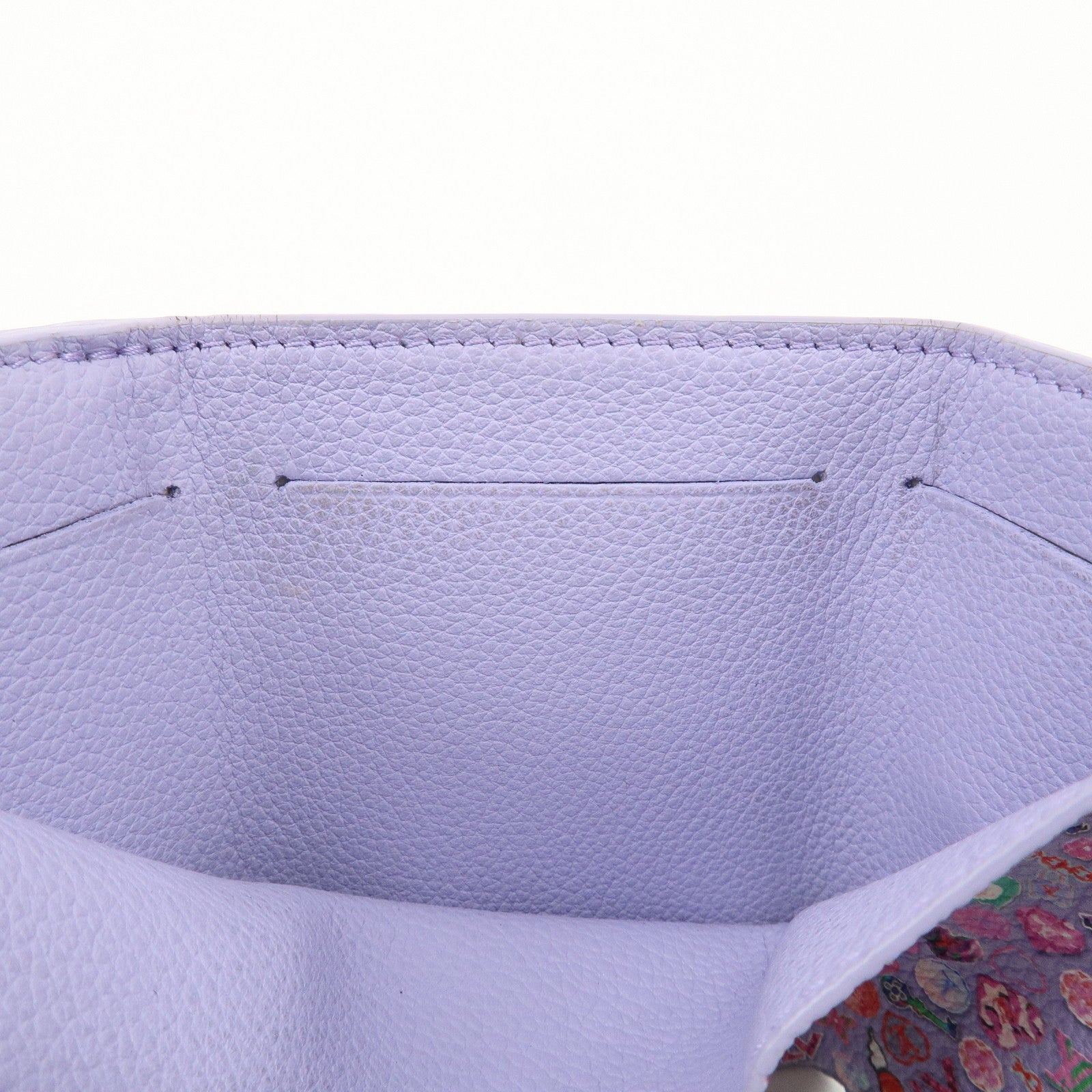 Louis Vuitton Portefeuille Lock Mini Wallet Purple M81887 Used