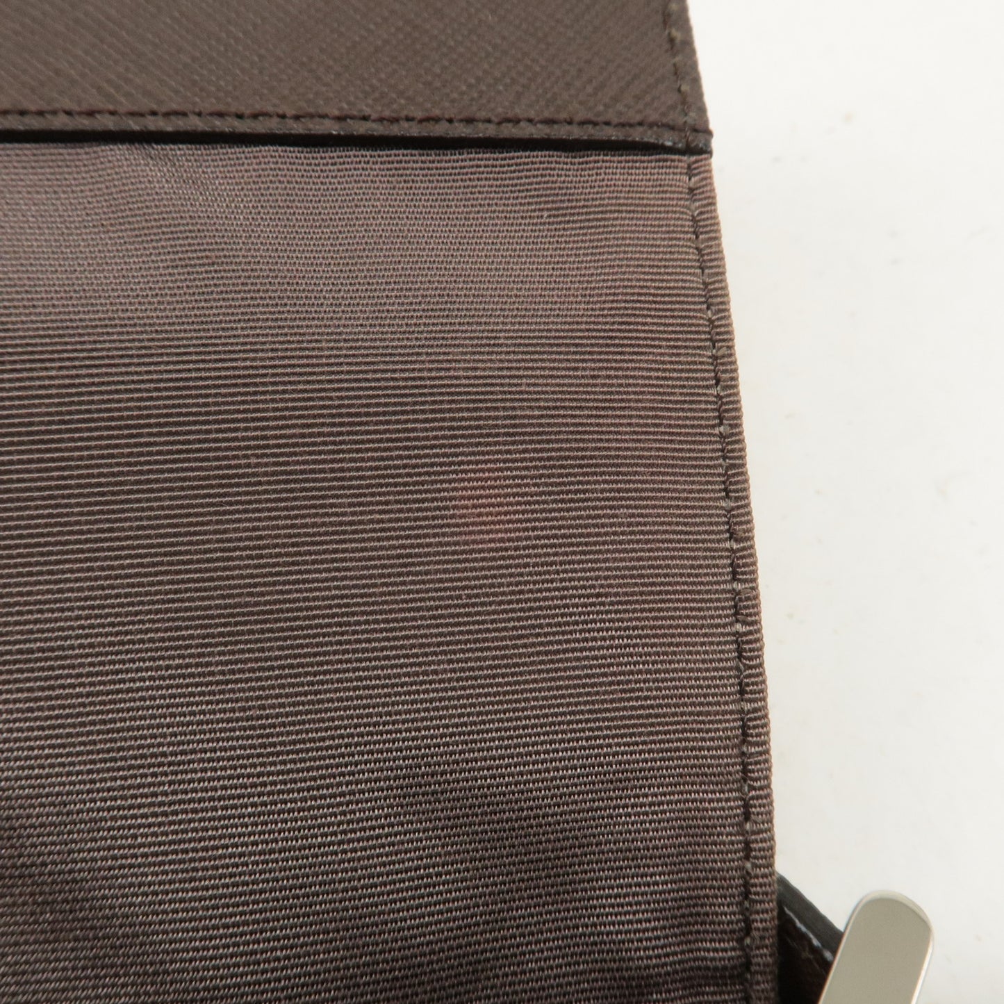 Burberry Nova Plaid Canvas Leather Shoulder Bag