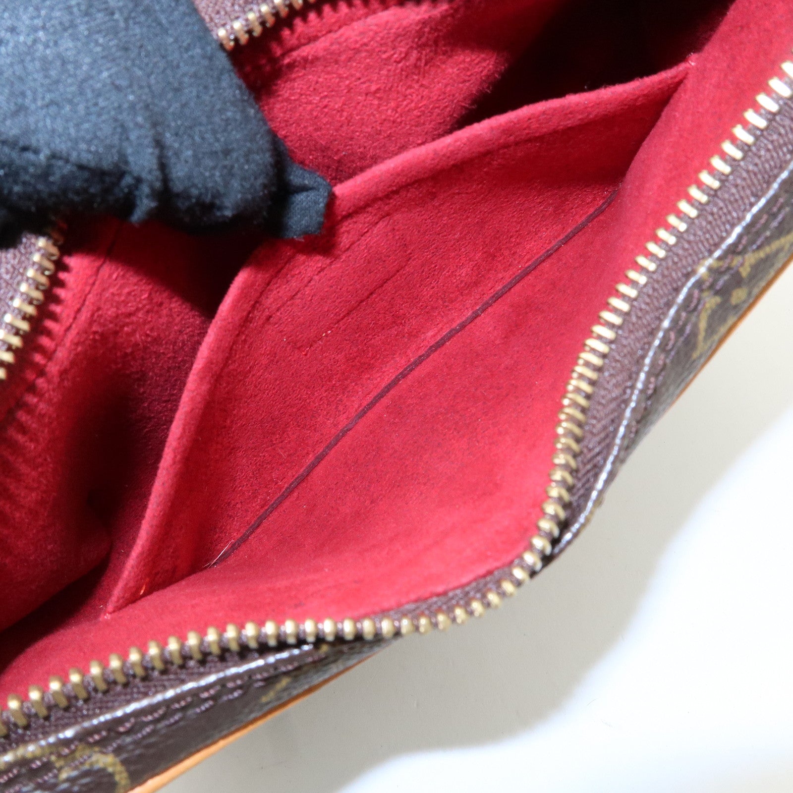 Louis Vuitton Monogram Pochette Croissant Shoulder Bag M51510 Used
