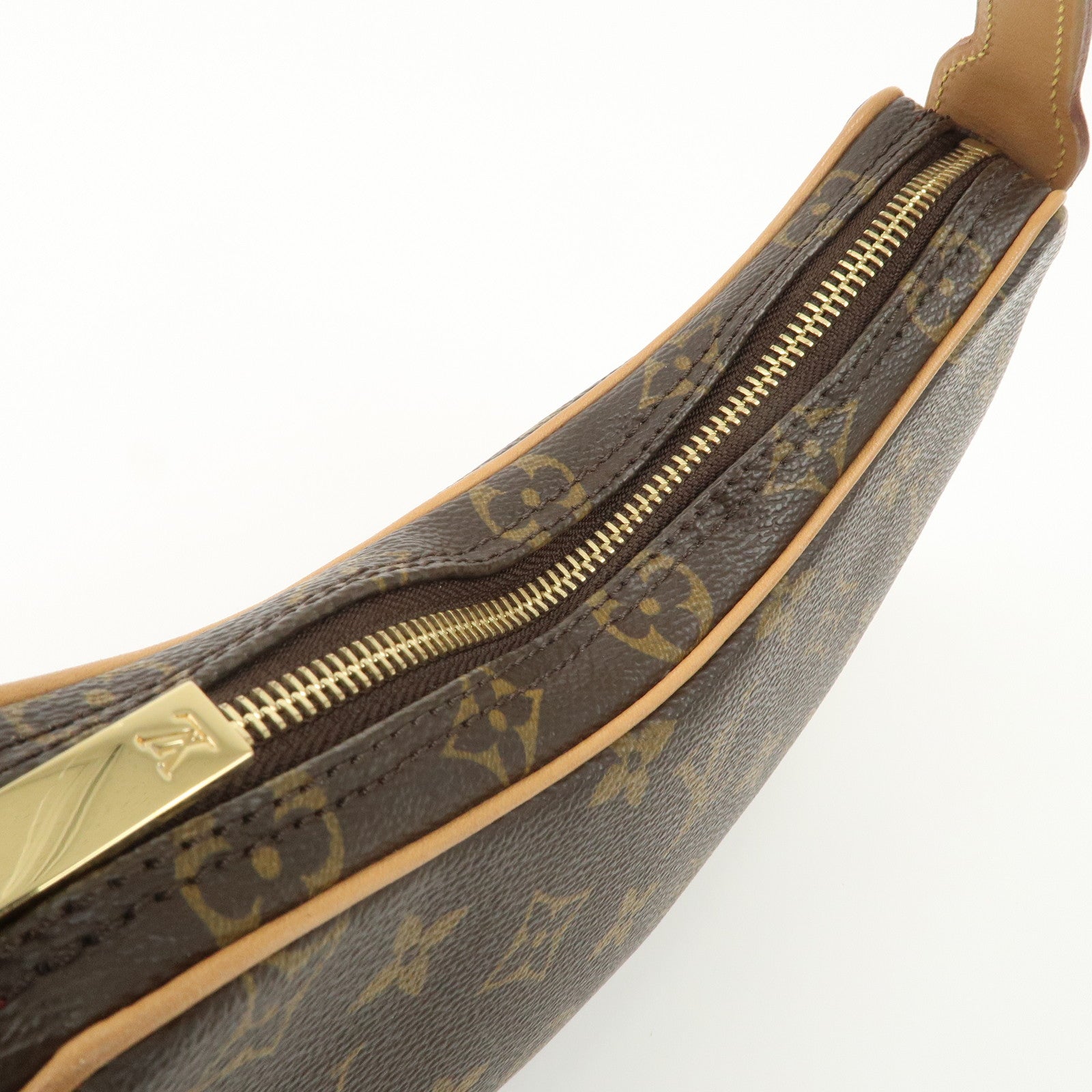 Louis Vuitton Monogram Pochette Croissant Shoulder Bag M51510 Used