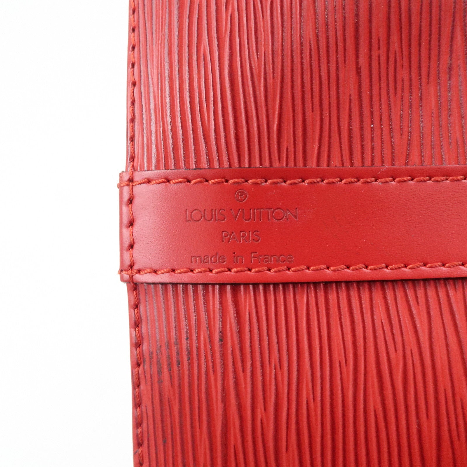 Louis Vuitton Epi Petit Noe Shoulder Bag Castilian Red M59017 Used