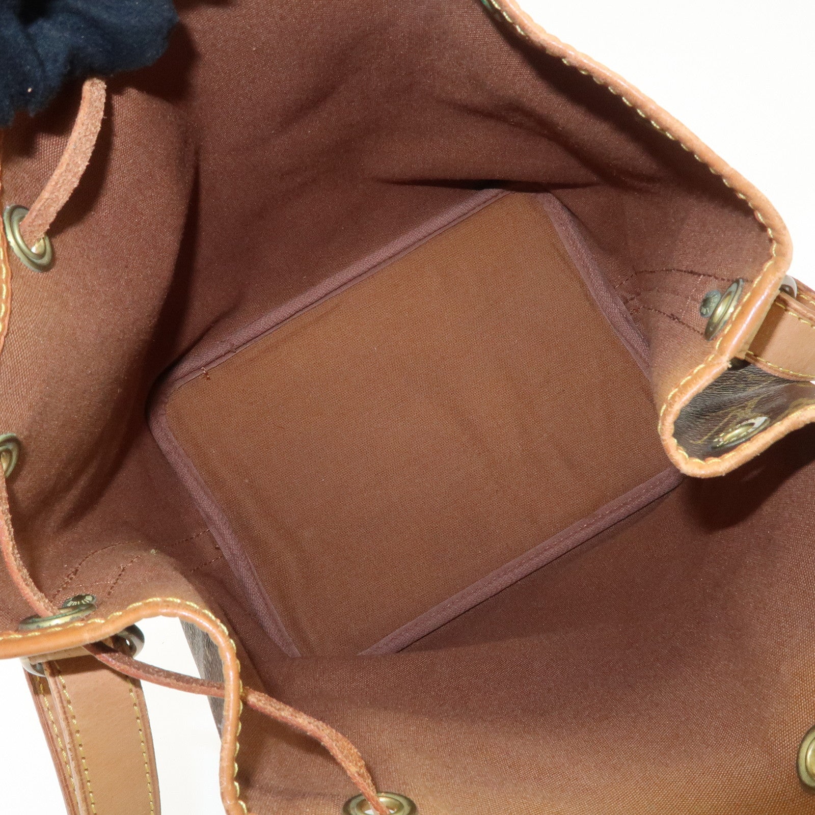 Louis Vuitton Monogram Petit Noe Shoulder Bag Brown M42226 Used
