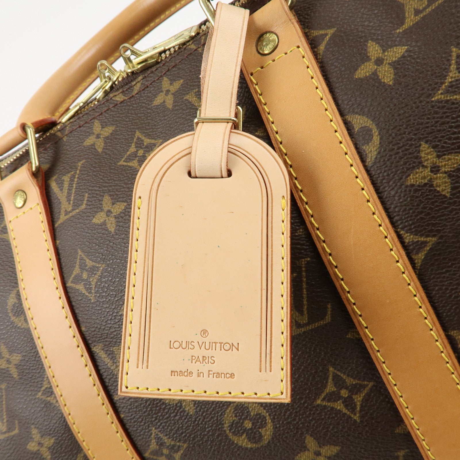 Louis Vuitton Monogram Keep All Bandouliere 50 Boston Bag M41416 Used