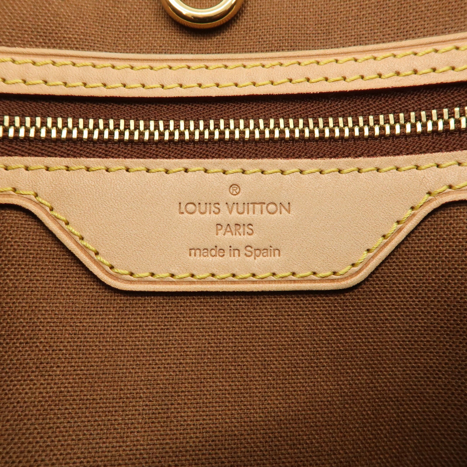 Louis Vuitton Monogram Batignolles Horizontal Tote Bag M51154 Used