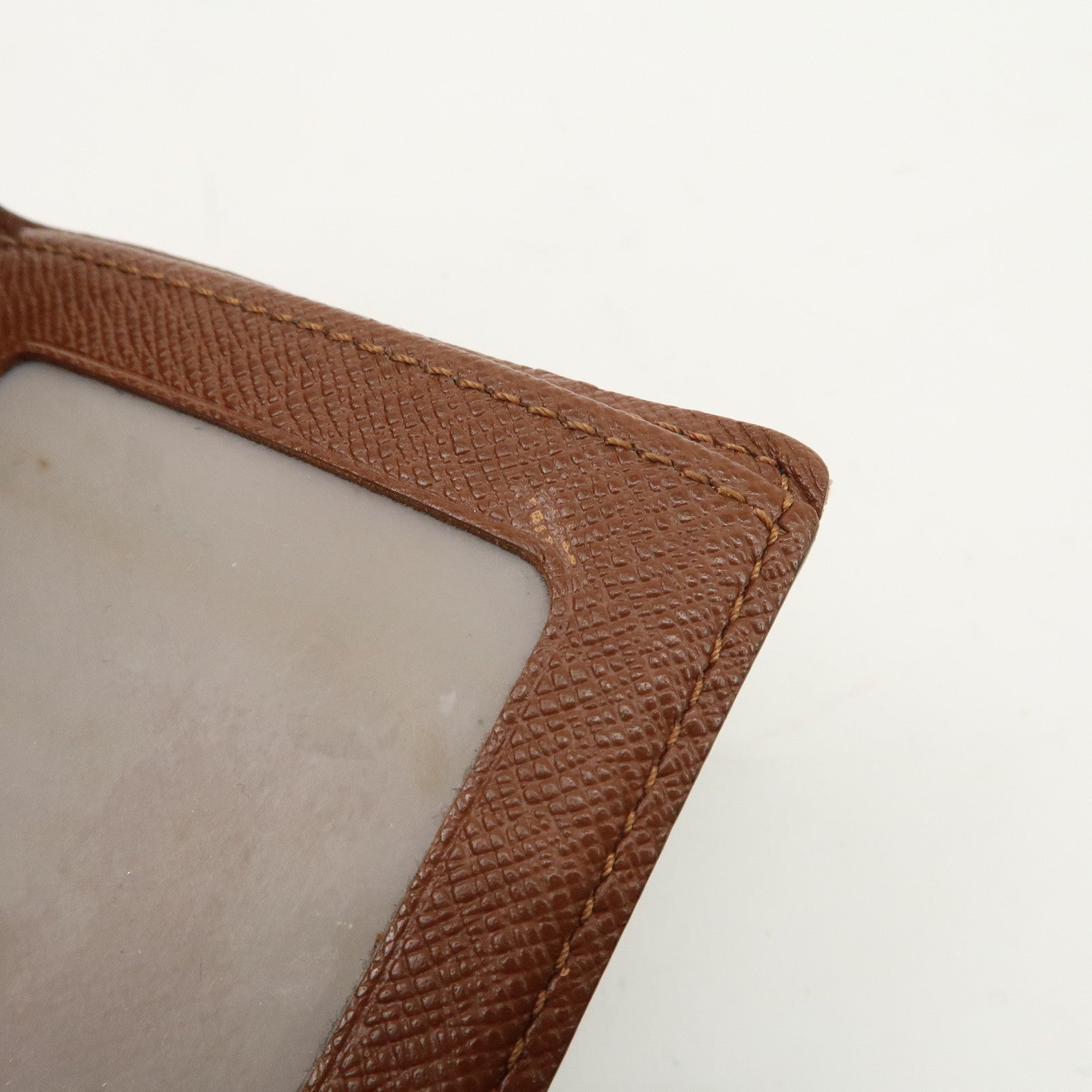 Louis Vuitton Monogram Tri- Fold Card Case Brown M61731 Used