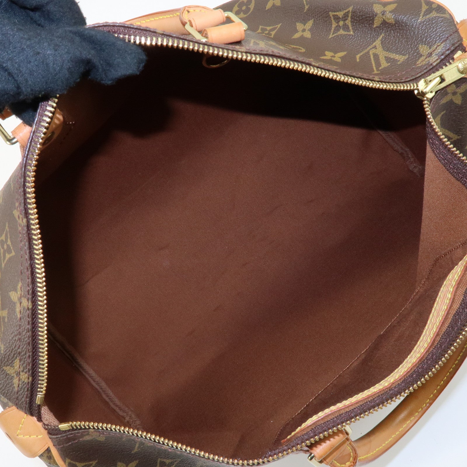 Louis Vuitton Monogram Speedy 40 Hand Bag Boston Bag M41522 Used