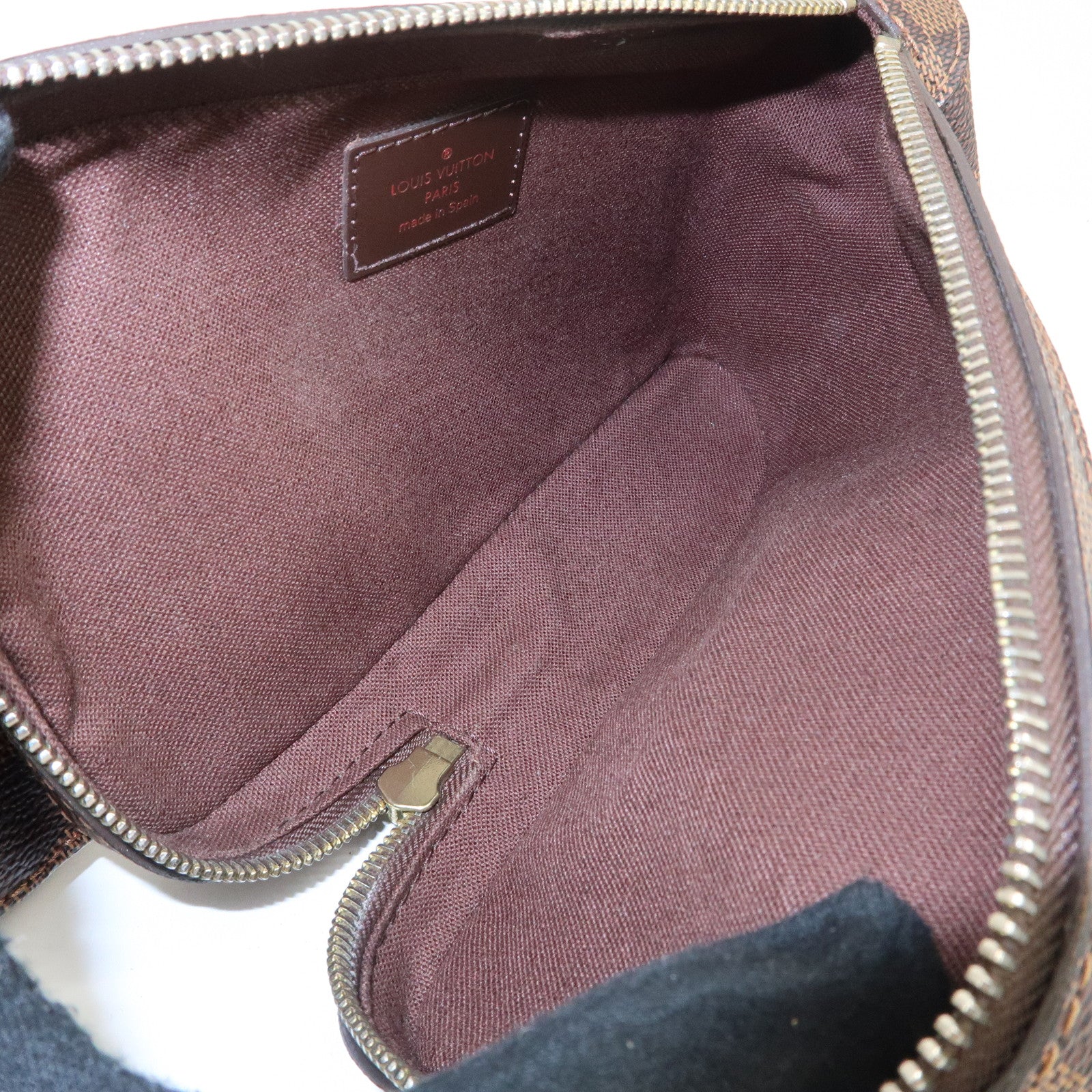 Louis Vuitton Damier Geronimos Body Bag Waist Bag Brown N51944 Used