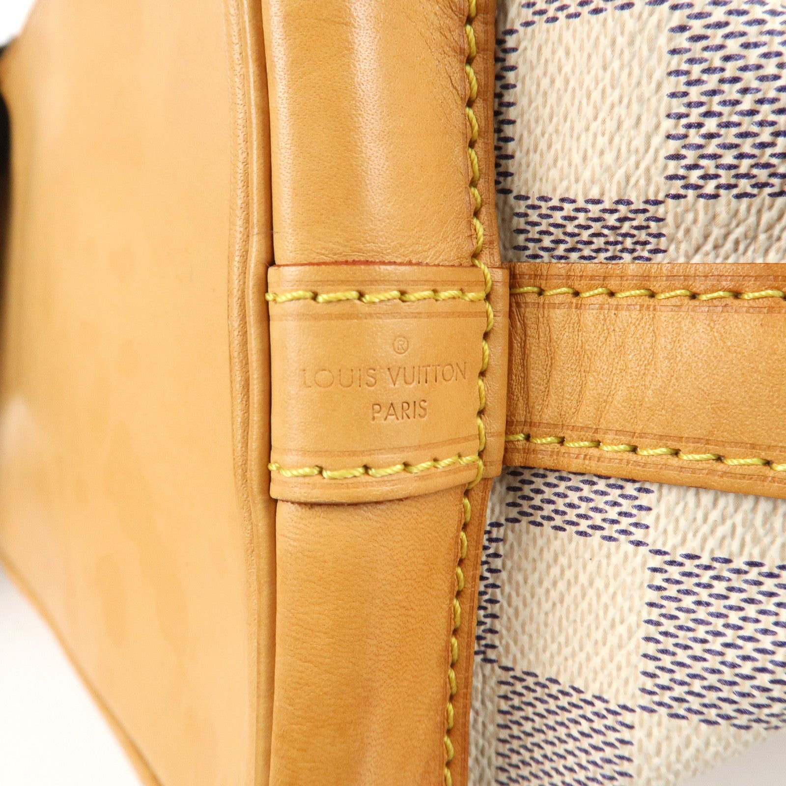 Louis Vuitton Damier Azur Noe BB Shoulder Bag N41220 Used