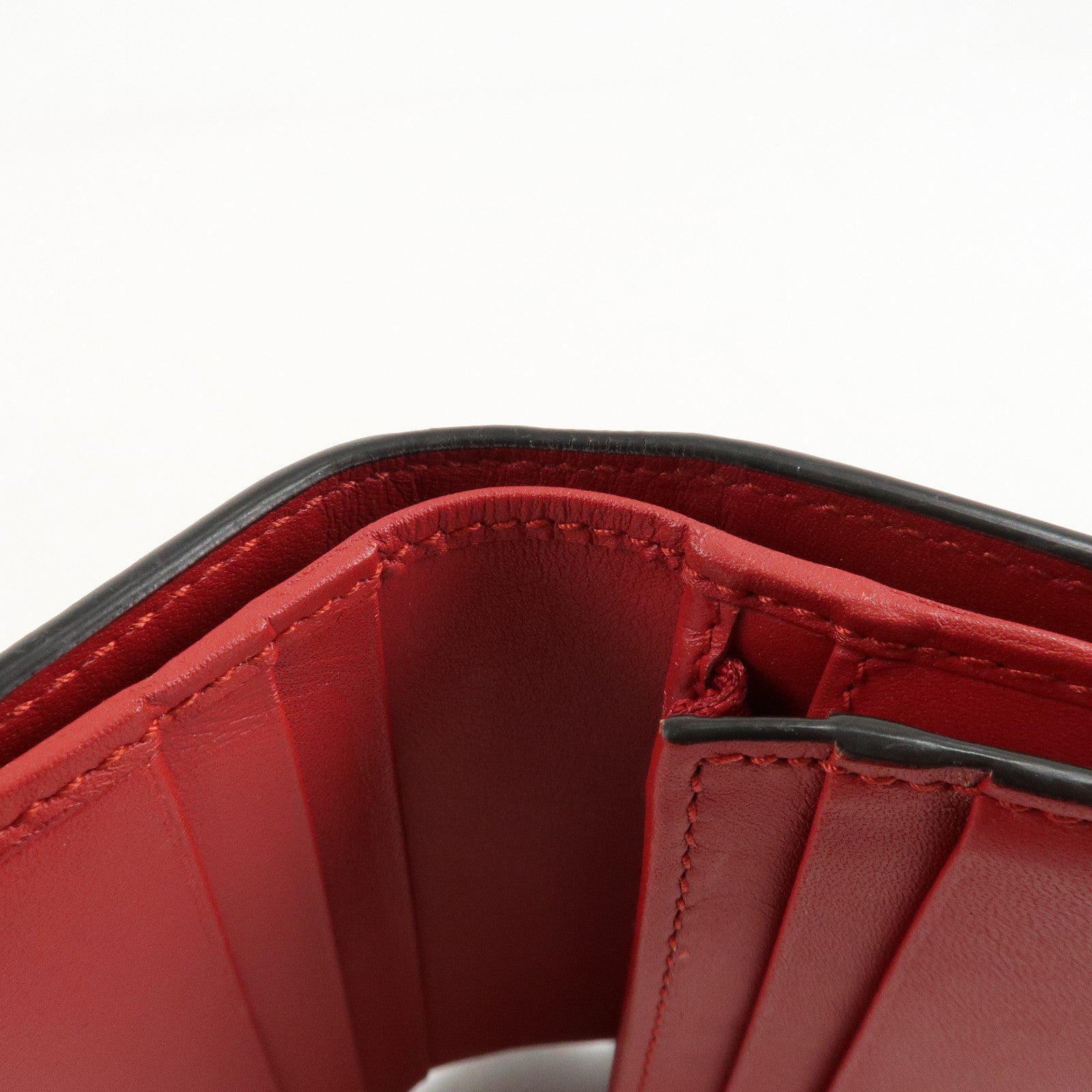 GUCCI Interlocking GG Supreme Plastic Card Case Coin Case Cherry Used