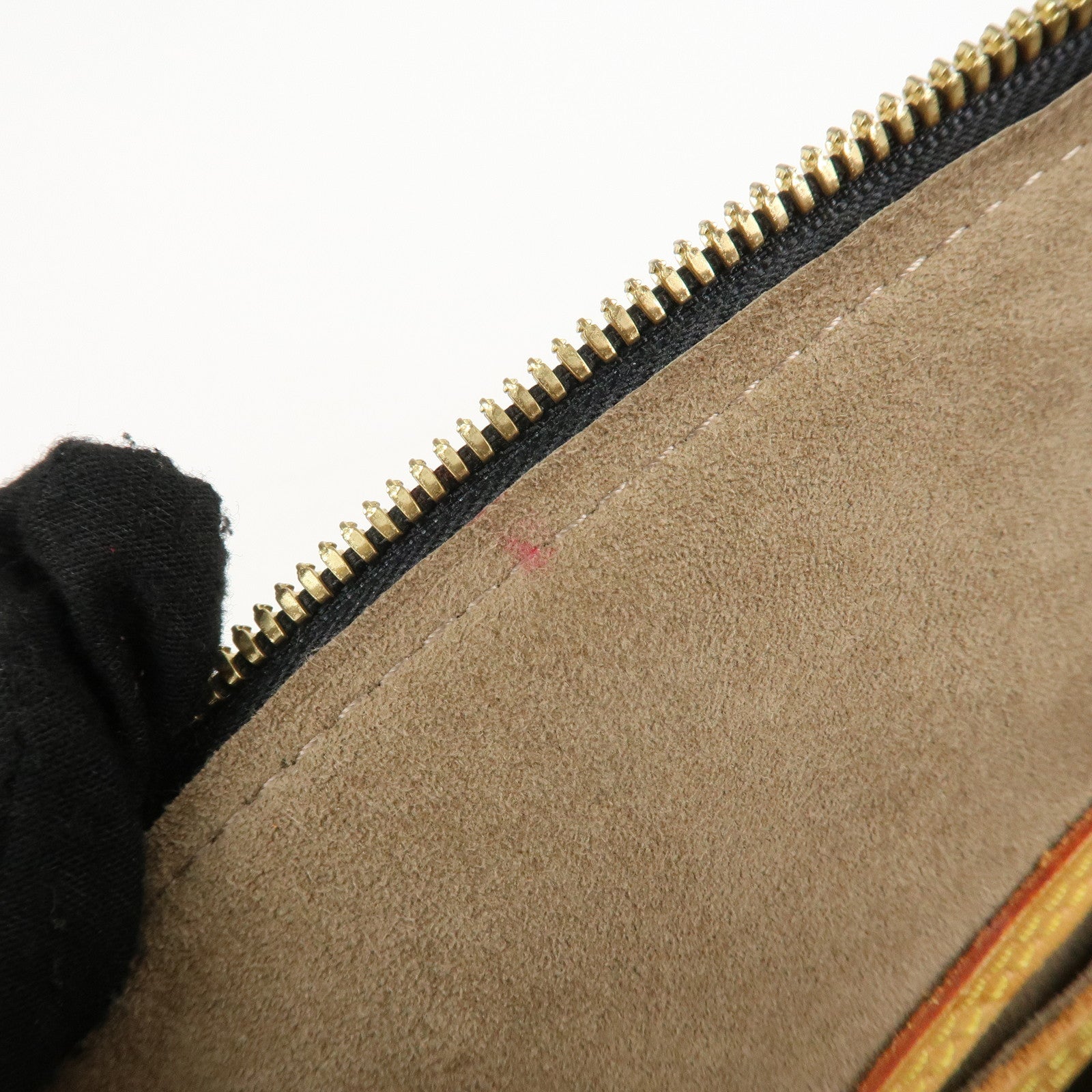 Louis Vuitton Monogram Multicolor Alma Hand Bag Noir M92646 Used